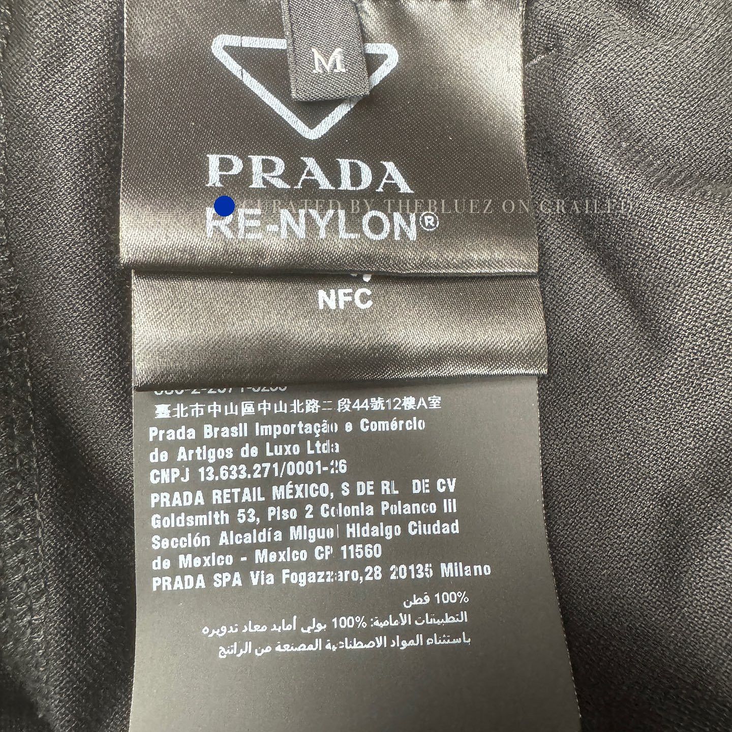 Prada Striped Waistband Black Shorts, Size 32 Size US 32 / EU 48 - 4 Thumbnail