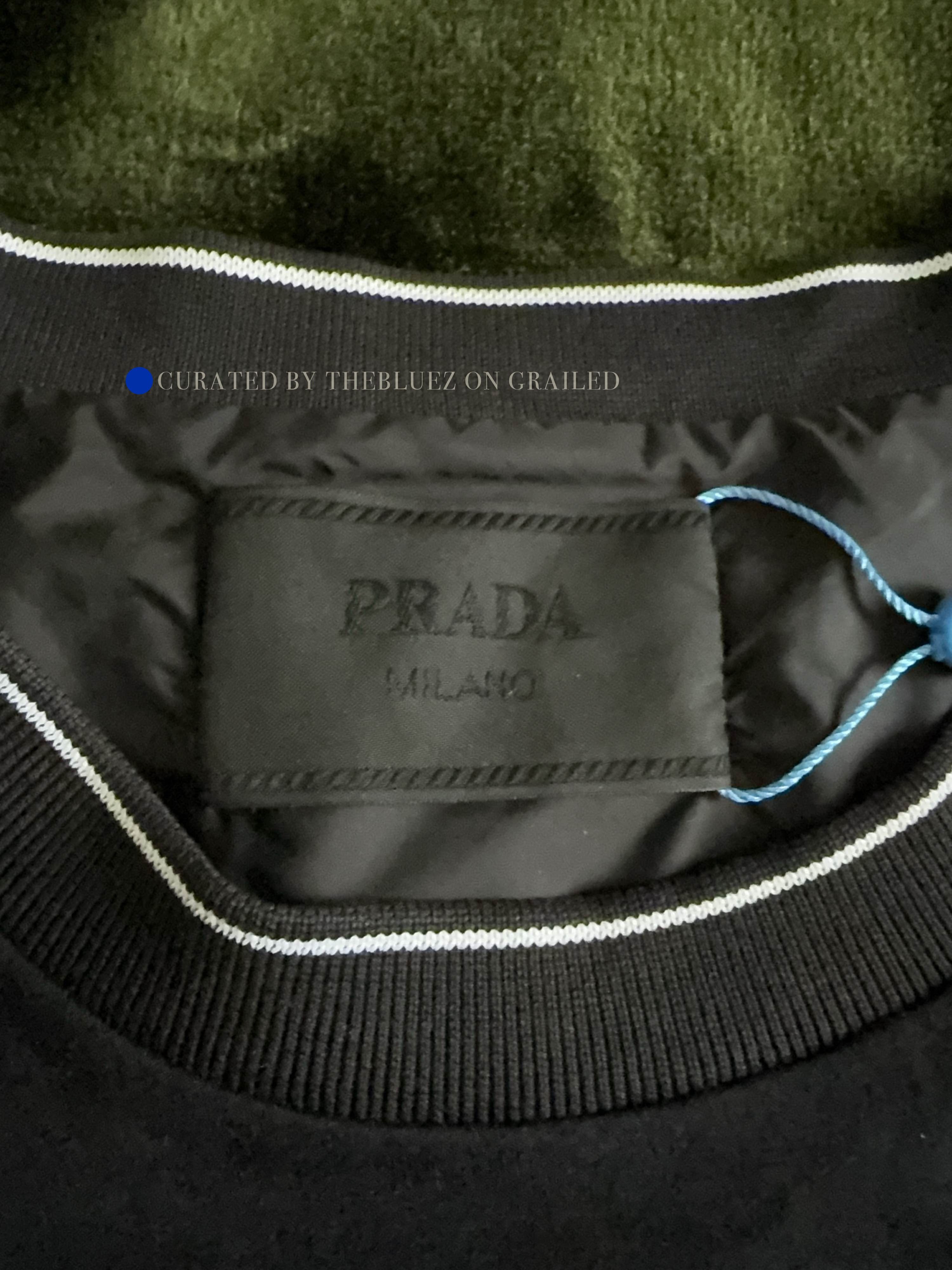 Prada Minimalist Black Pocket Tee Size US M / EU 48-50 / 2 - 3 Thumbnail
