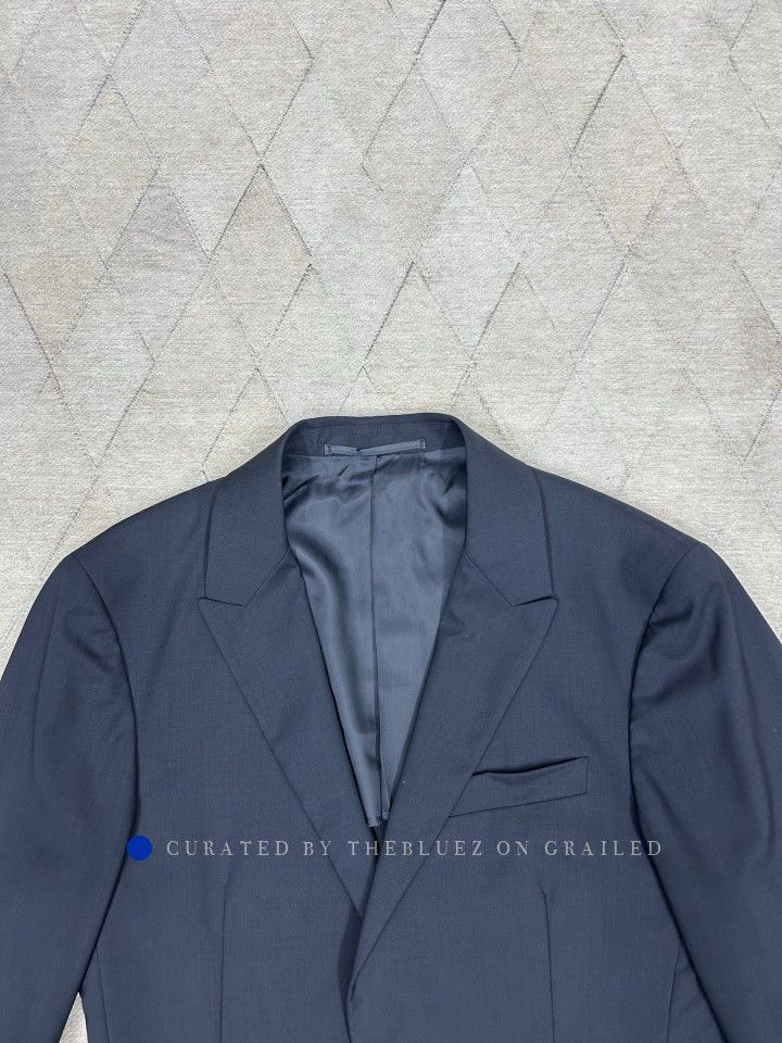 Prada Elegant Blue Wool Blazer in Size 36R Size US M / EU 48-50 / 2 - 6 Thumbnail