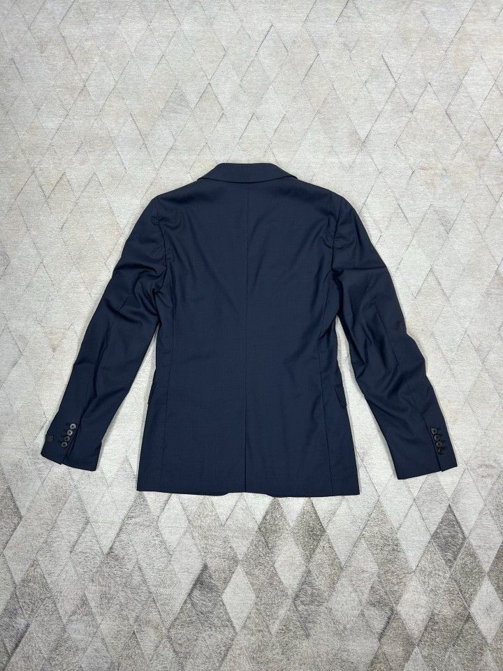 Prada Elegant Blue Wool Blazer in Size 36R Size US M / EU 48-50 / 2 - 2 Thumbnail