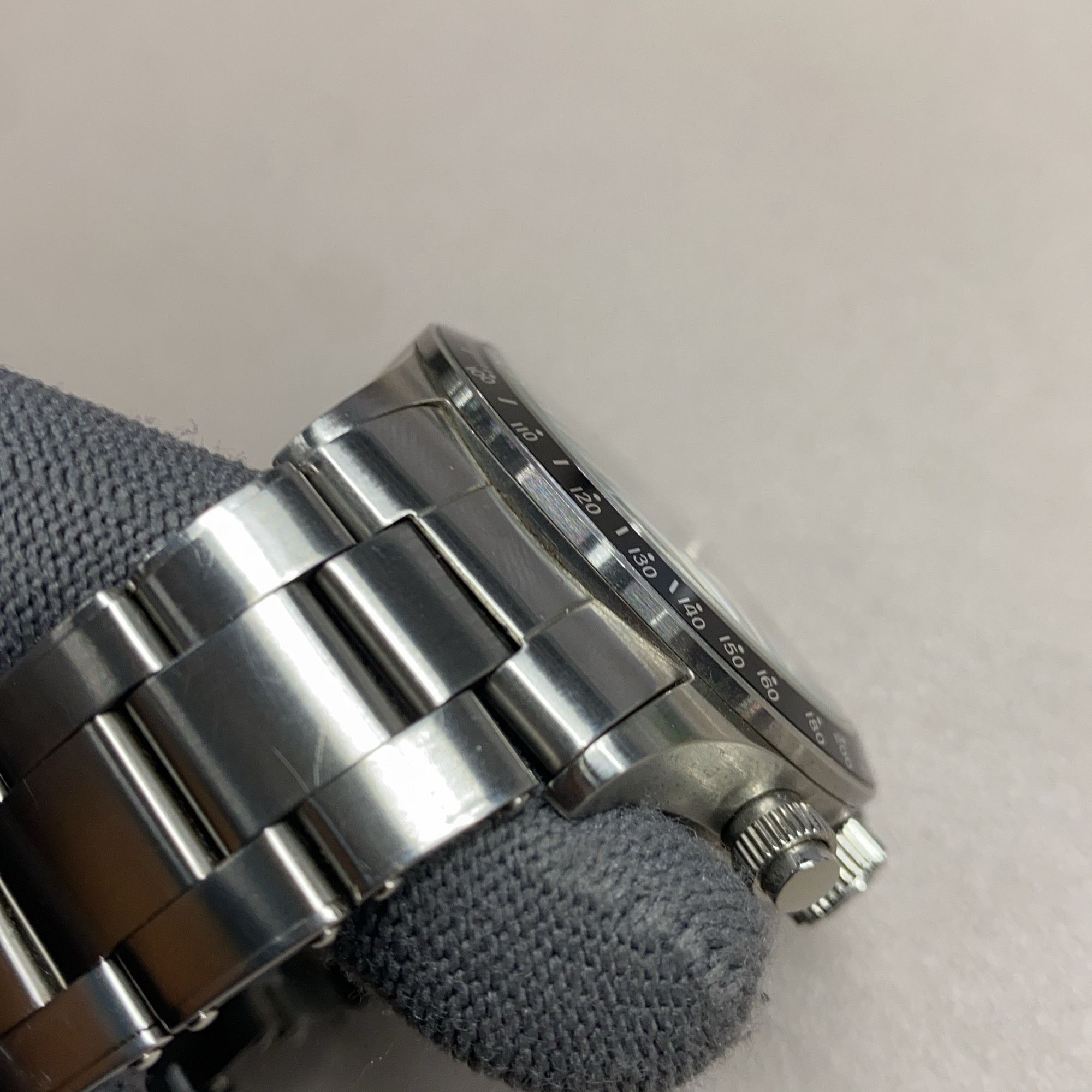 Bape Silver BAPEX Type 4 Arabic Dial Watch Size ONE SIZE - 8 Thumbnail