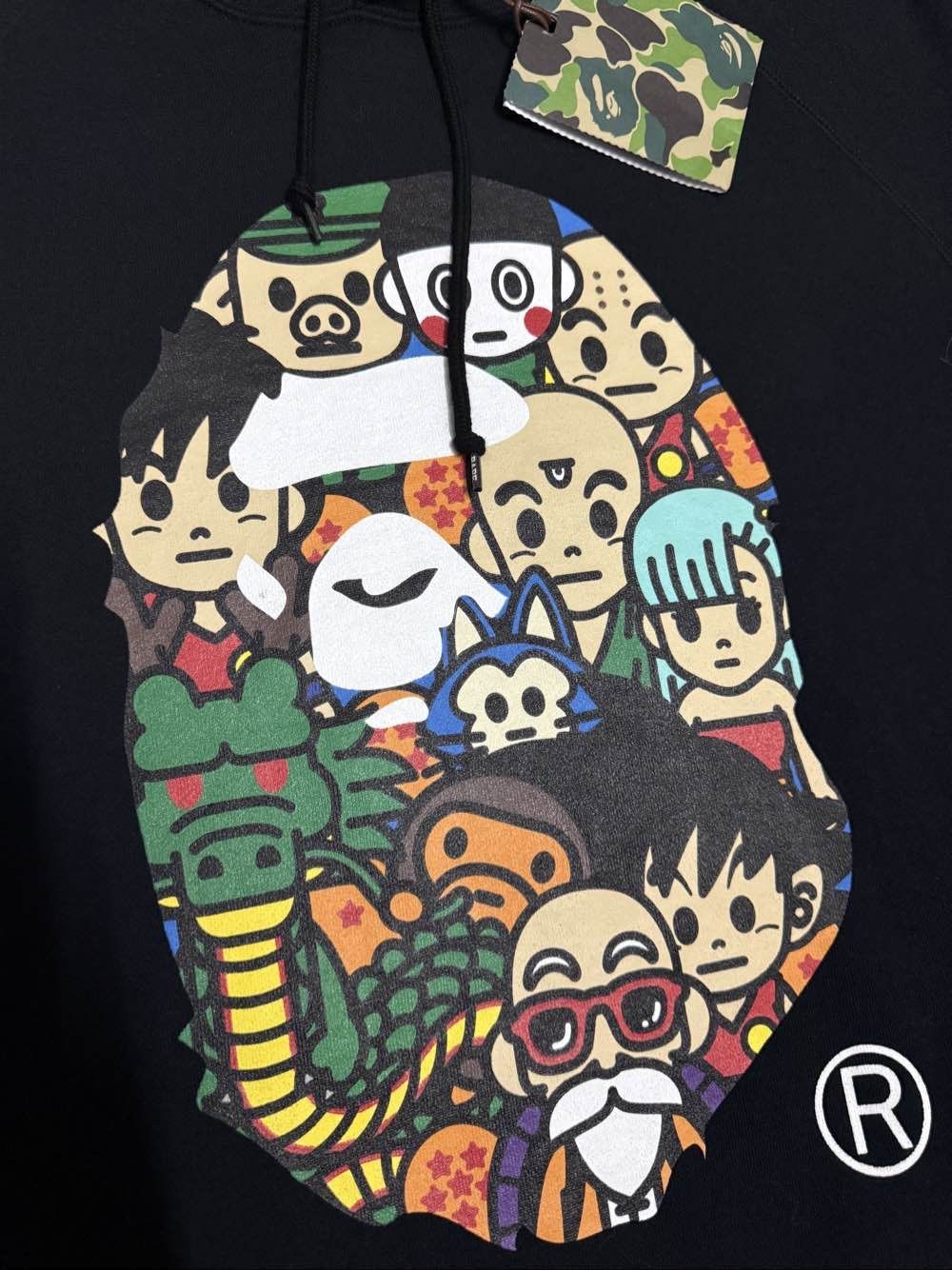 Bape Dragon Ball Graphic Hoodie in Black Size US L / EU 52-54 / 3 - 6 Thumbnail