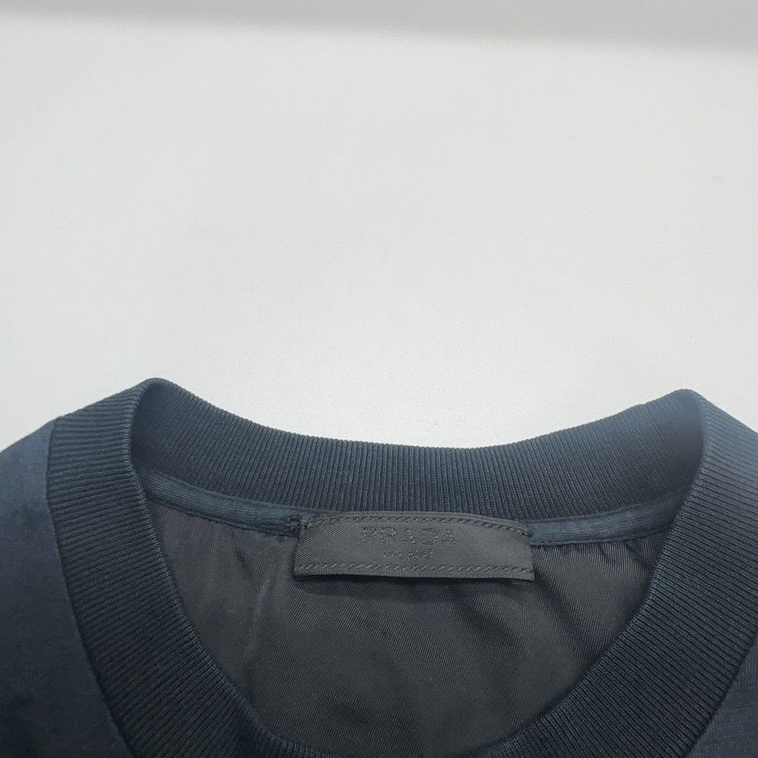 Prada Black Logo Patch Pocket T-Shirt Size US S / EU 44-46 / 1 - 5 Thumbnail