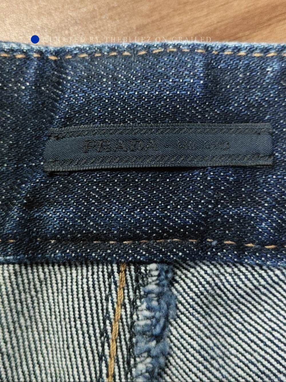Prada Stylish Blue Denim Shorts Size 34 Size US 34 / EU 50 - 3 Thumbnail