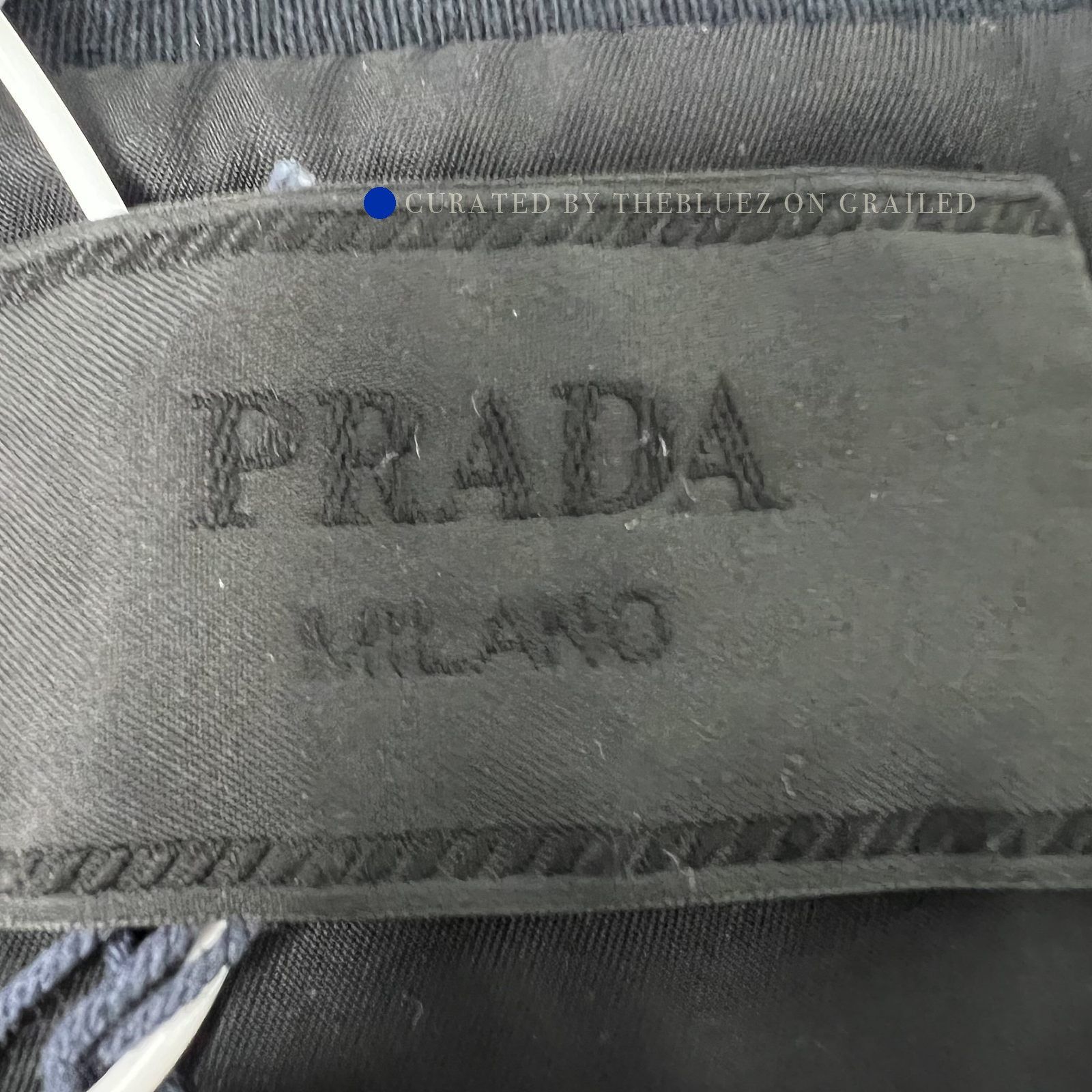 Prada Triangle Logo Pocket T-Shirt in Black Size US M / EU 48-50 / 2 - 3 Thumbnail