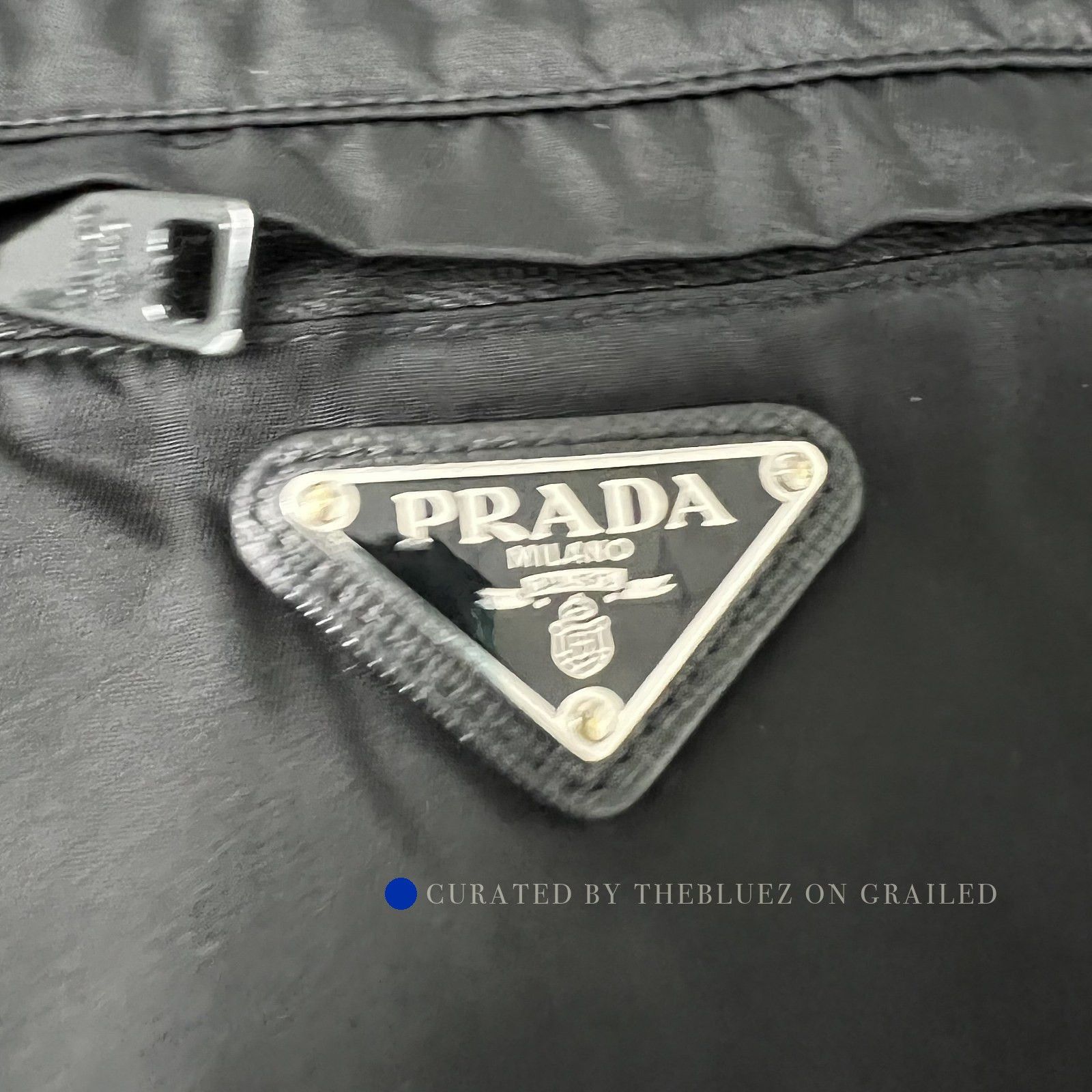 Prada Triangle Logo Pocket T-Shirt in Black Size US M / EU 48-50 / 2 - 5 Thumbnail