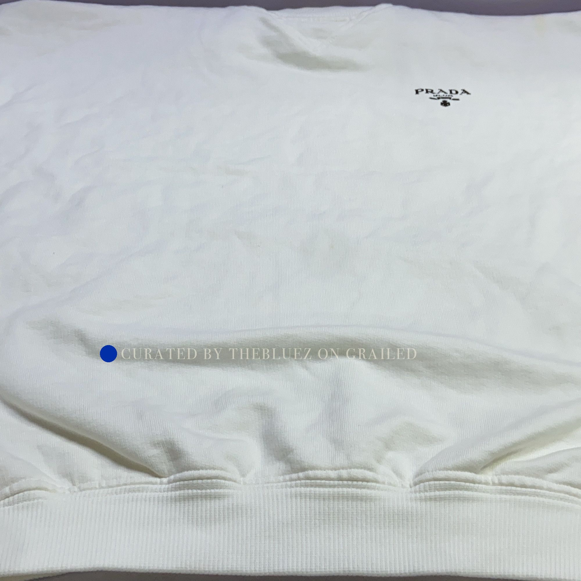 Prada Classic Logo Crewneck Sweatshirt Size US L / EU 52-54 / 3 - 15 Thumbnail