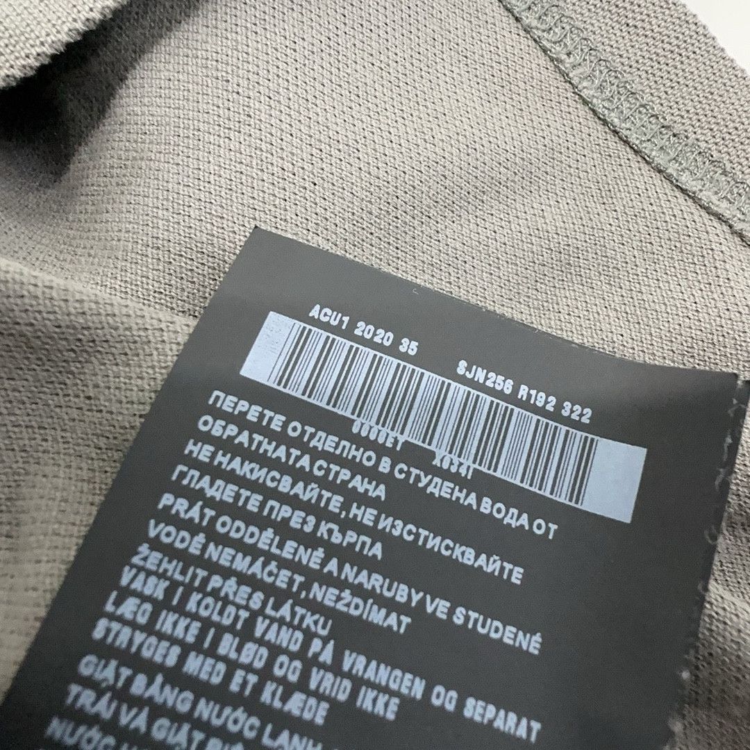 Prada Striped Collar Polo Shirt in Gray - Size XL Size US XL / EU 56 / 4 - 4 Thumbnail