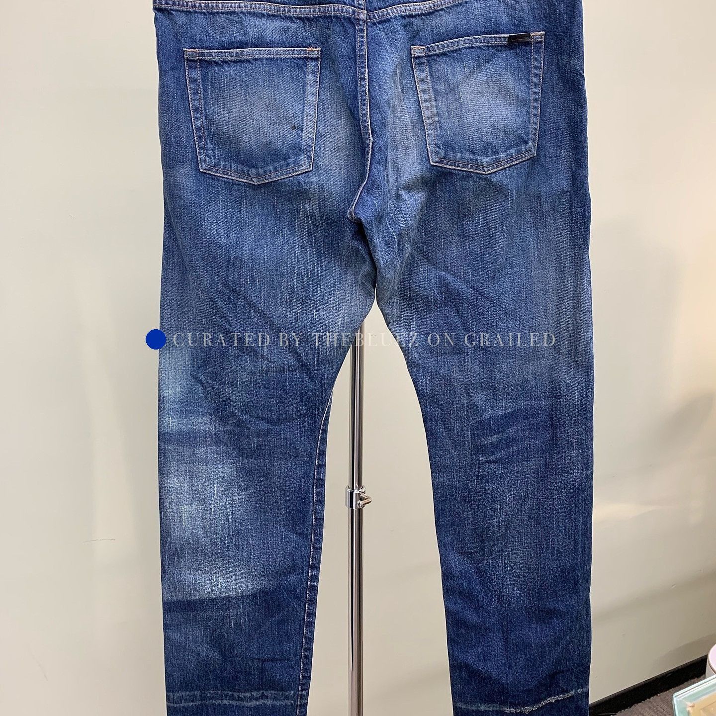 Saint Laurent Paris Stylish Blue Denim Jeans in Size 38 Size US 38 / EU 54 - 2 Thumbnail