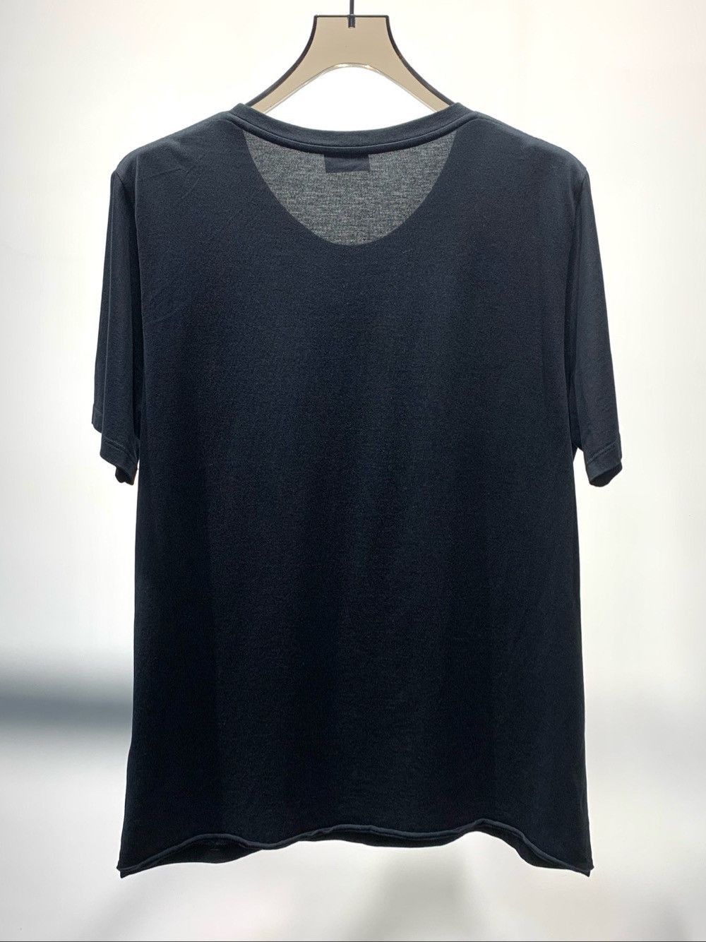 Saint Laurent Paris Black Logo T-Shirt in Size XL Size US XL / EU 56 / 4 - 2 Thumbnail