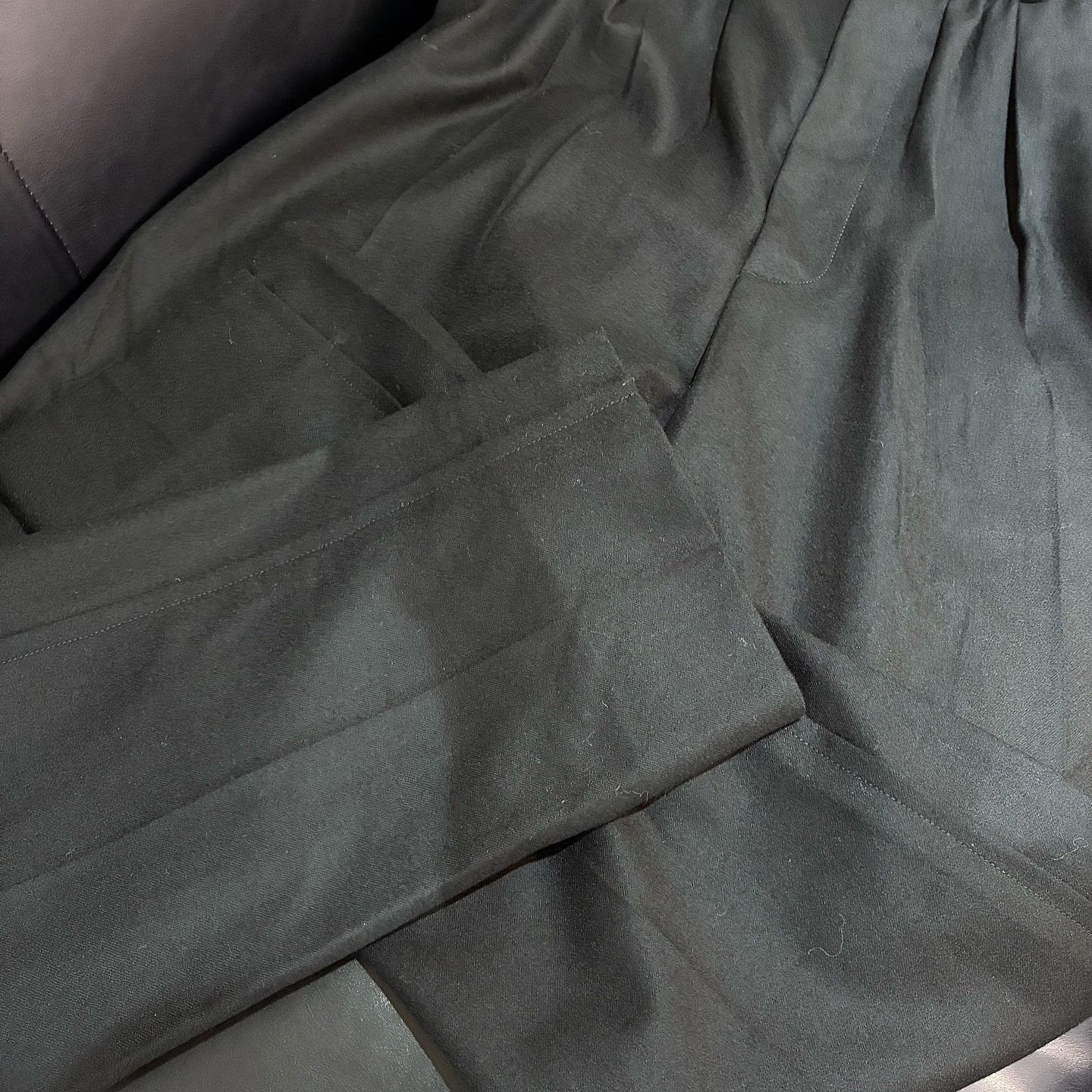 Saint Laurent Paris Elegant Black Wool Casual Pants Size US 32 / EU 48 - 6 Thumbnail