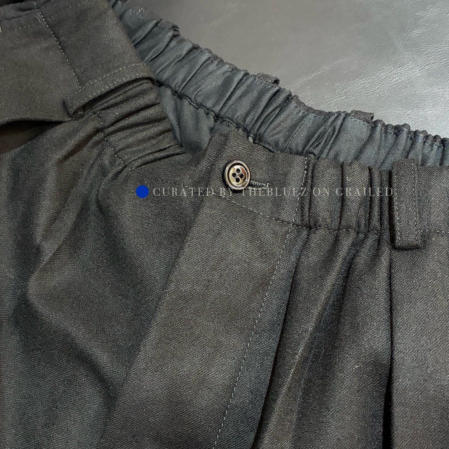 Saint Laurent Paris Elegant Black Wool Casual Pants Size US 32 / EU 48 - 5 Thumbnail