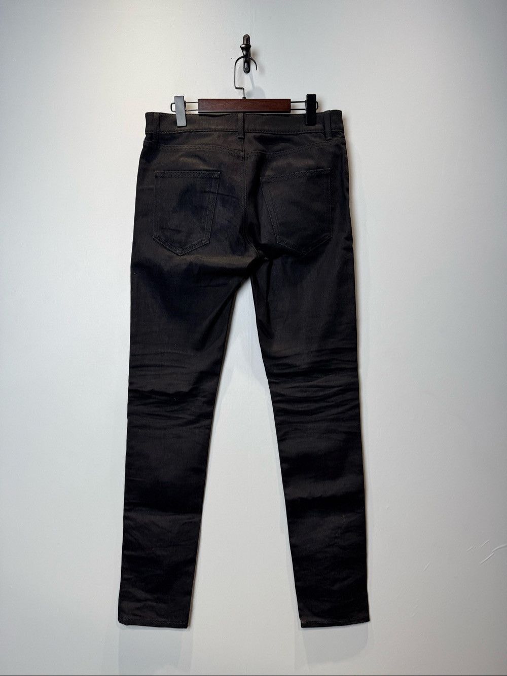 Saint Laurent Paris Classic Black Denim Jeans in Size 32 Size US 32 / EU 48 - 2 Thumbnail