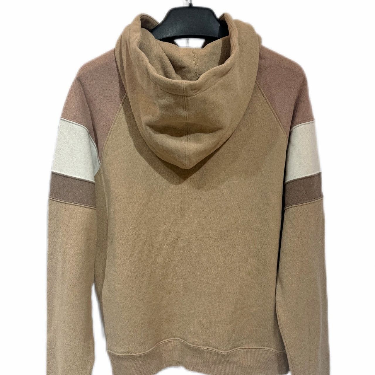 Saint Laurent Paris Logo Embroidered Stripe Hoodie in Beige Size US L / EU 52-54 / 3 - 2 Thumbnail