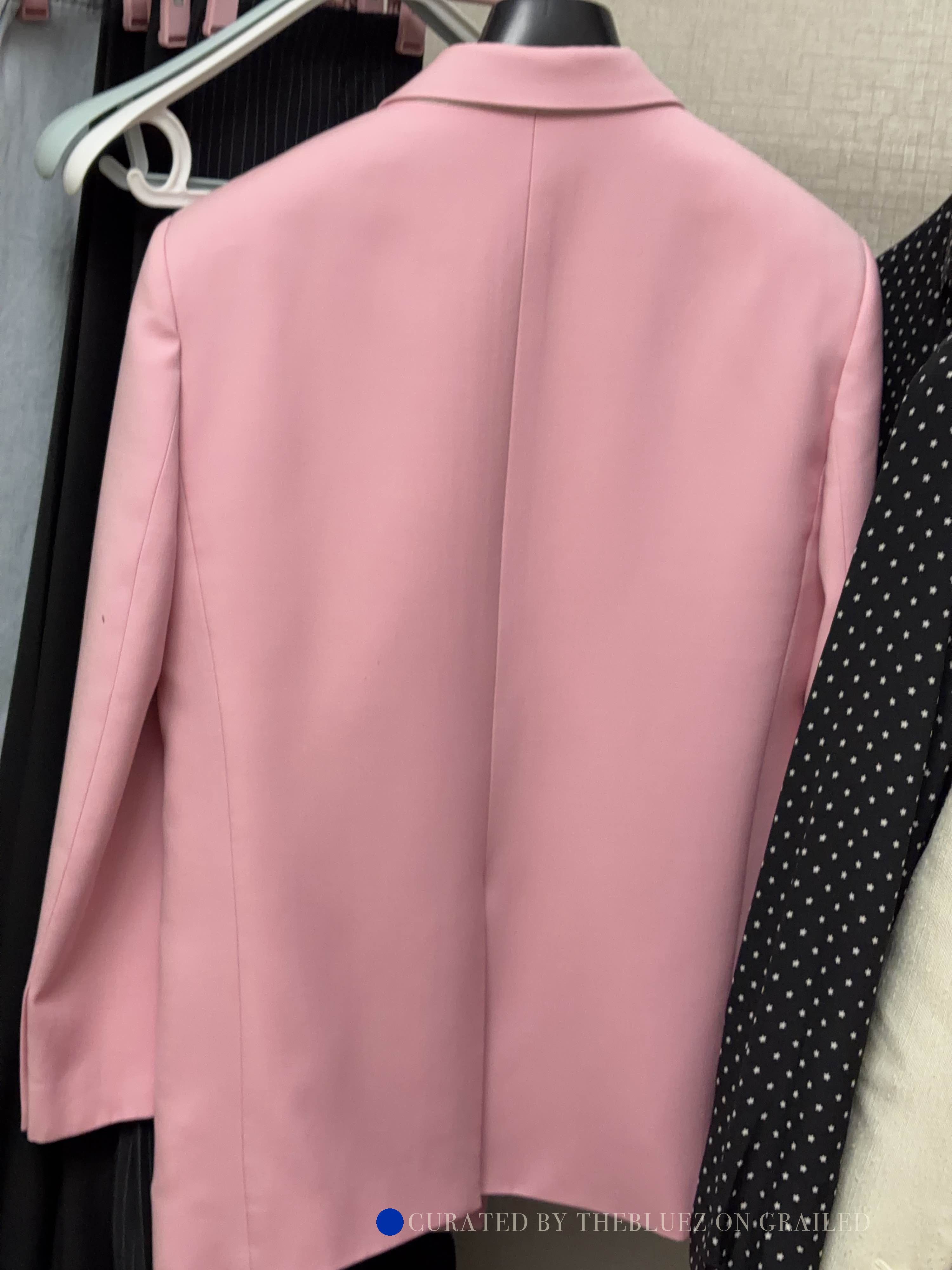 Saint Laurent Paris Stylish Pink Blazer Perfect for Any Occasion Size US M / EU 48-50 / 2 - 2 Thumbnail