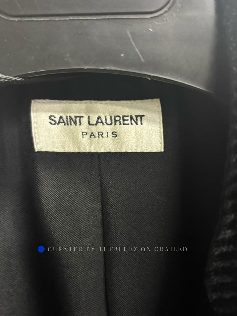 Saint Laurent Paris Classic Black Blazer in Size 38R Size US M / EU 48-50 / 2 - 3 Thumbnail