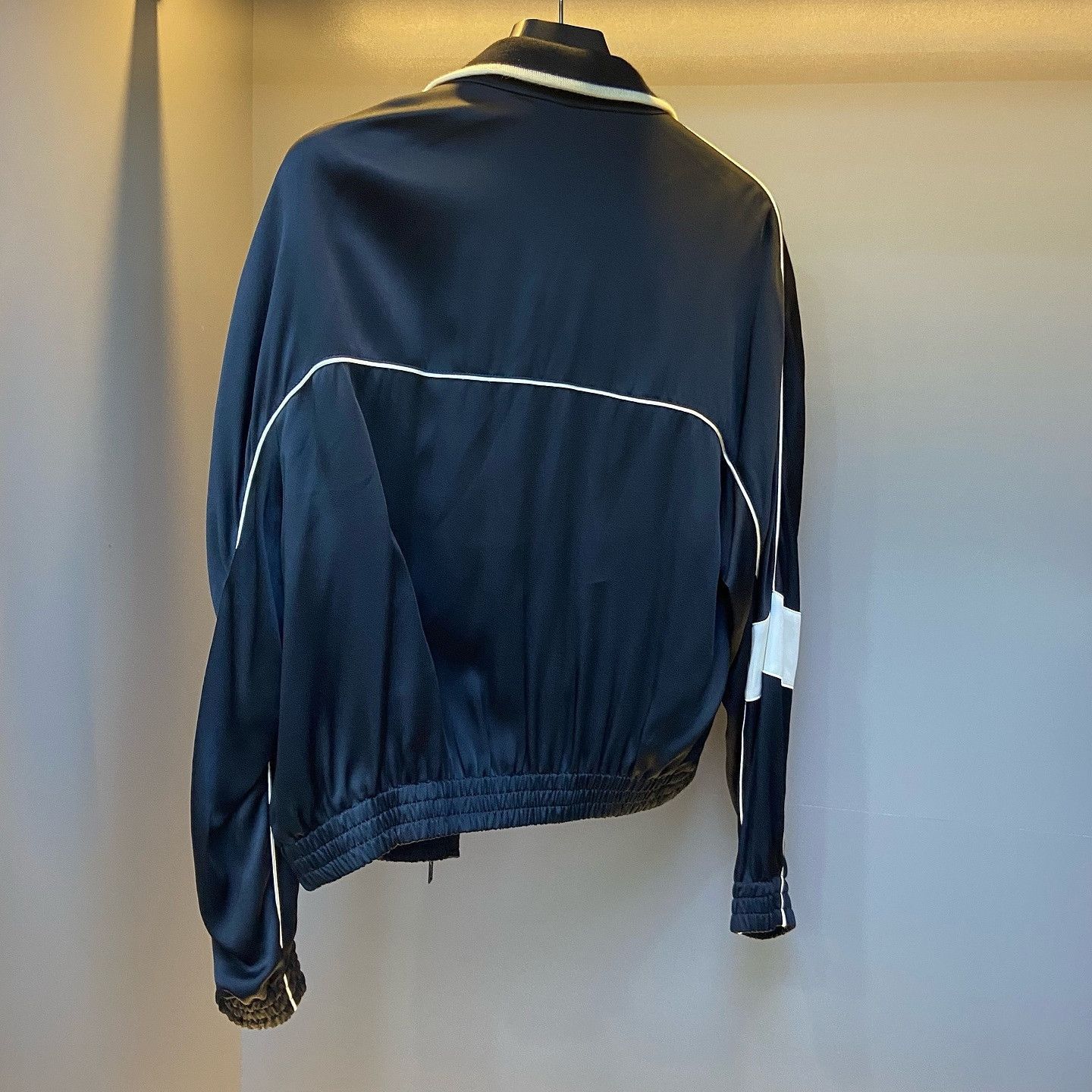 Saint Laurent Paris Embroidered Zip Jacket in Black Size US M / EU 48-50 / 2 - 2 Thumbnail