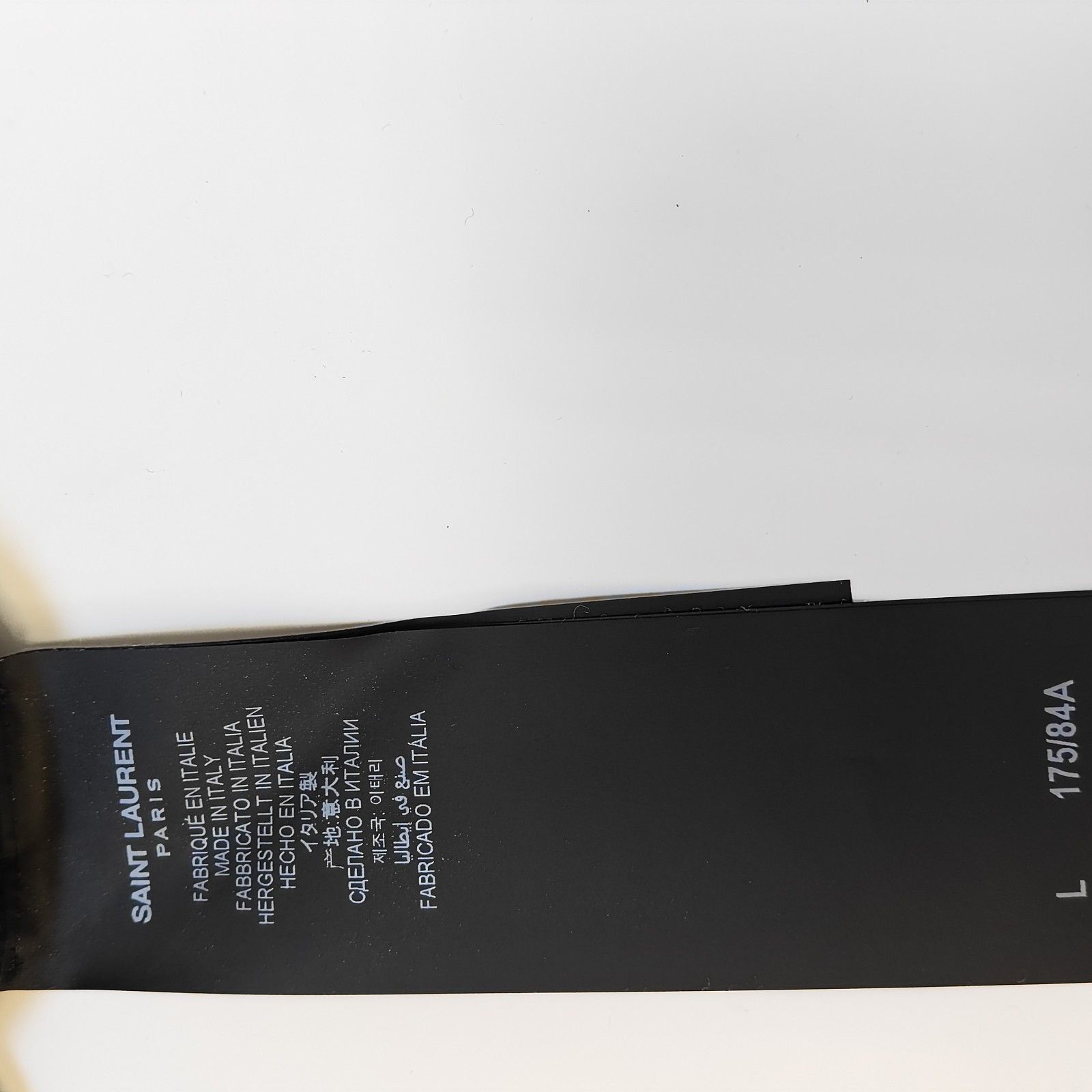 Saint Laurent Paris Black Logo Print Sweatpants, Size 34 Size US 34 / EU 50 - 4 Thumbnail