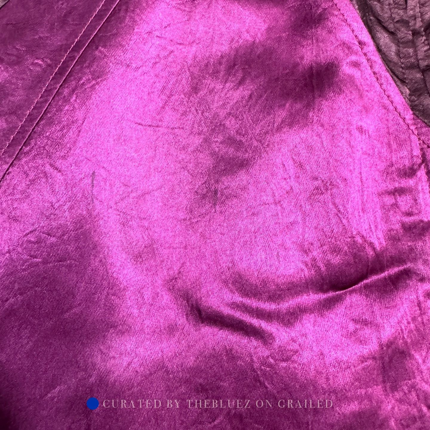 Saint Laurent Paris Burgundy Zip Up Jacket in Red Size US S / EU 44-46 / 1 - 6 Thumbnail