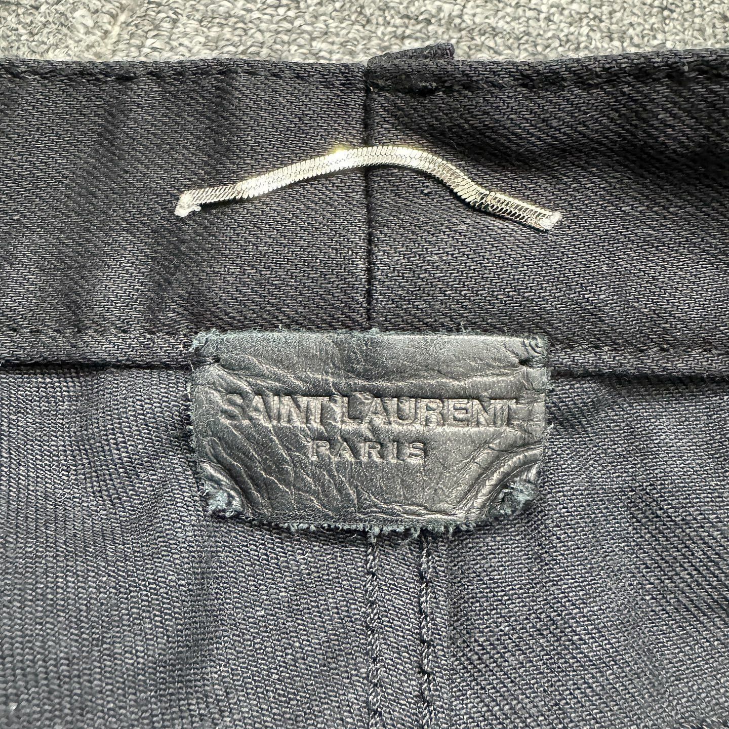 Saint Laurent Paris Black Denim Jeans in Size 31 Size US 32 / EU 48 - 3 Thumbnail