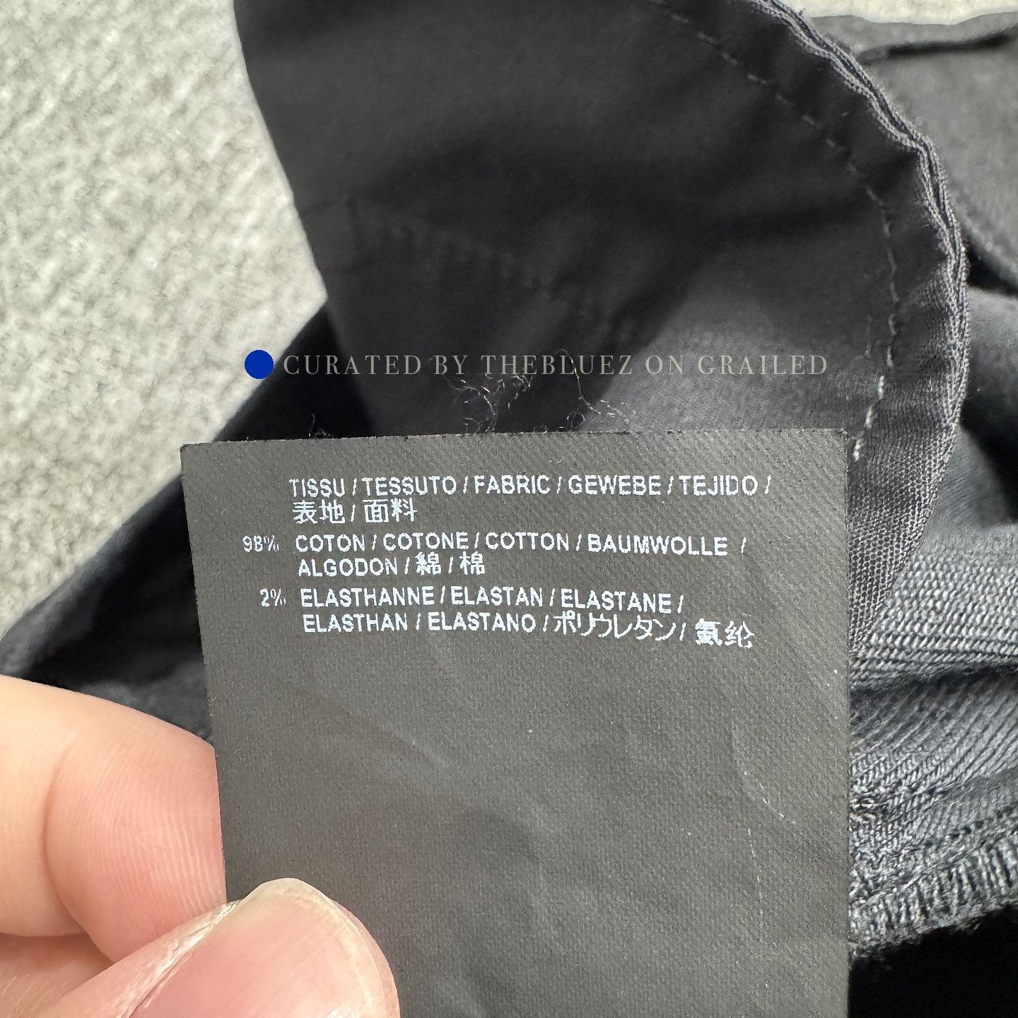 Saint Laurent Paris Black Denim Jeans in Size 31 Size US 32 / EU 48 - 6 Thumbnail