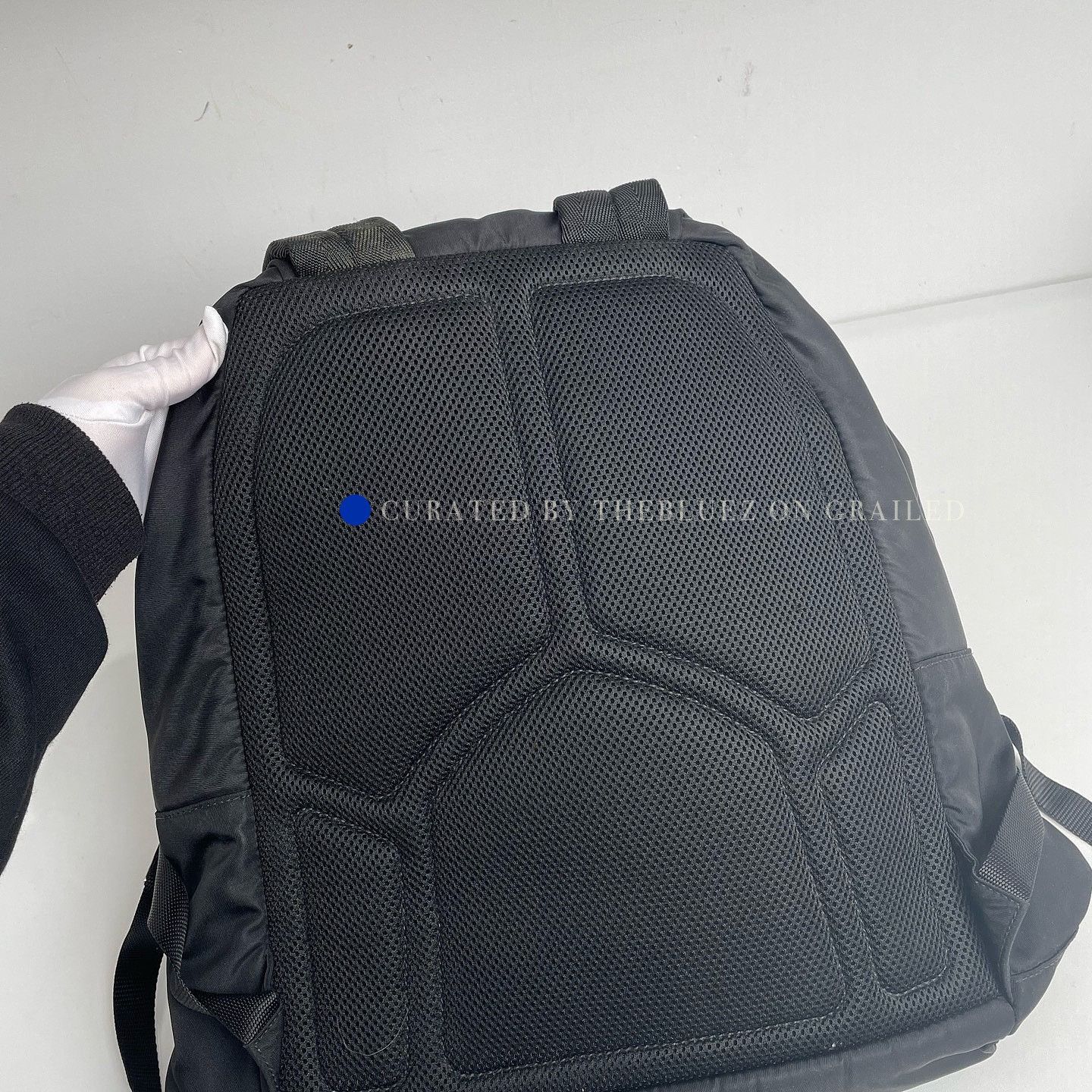 Prada Minimalist Nylon Backpack in Black Size ONE SIZE - 14 Thumbnail
