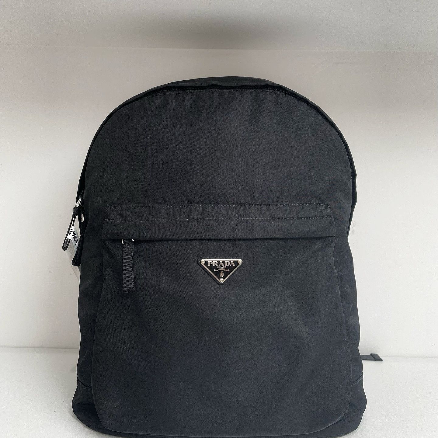 Prada Minimalist Nylon Backpack in Black Size ONE SIZE - 2 Thumbnail