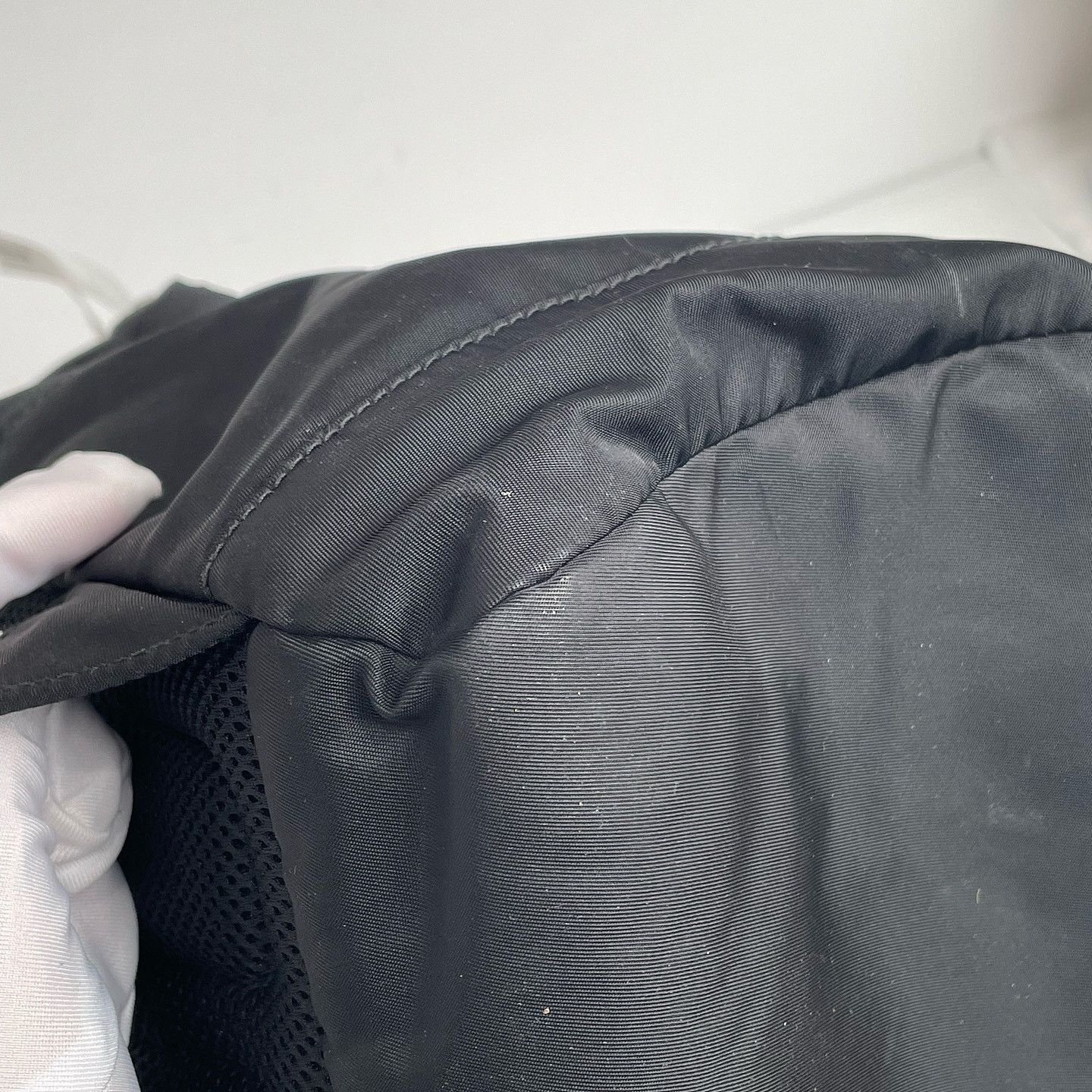 Prada Minimalist Nylon Backpack in Black Size ONE SIZE - 17 Thumbnail