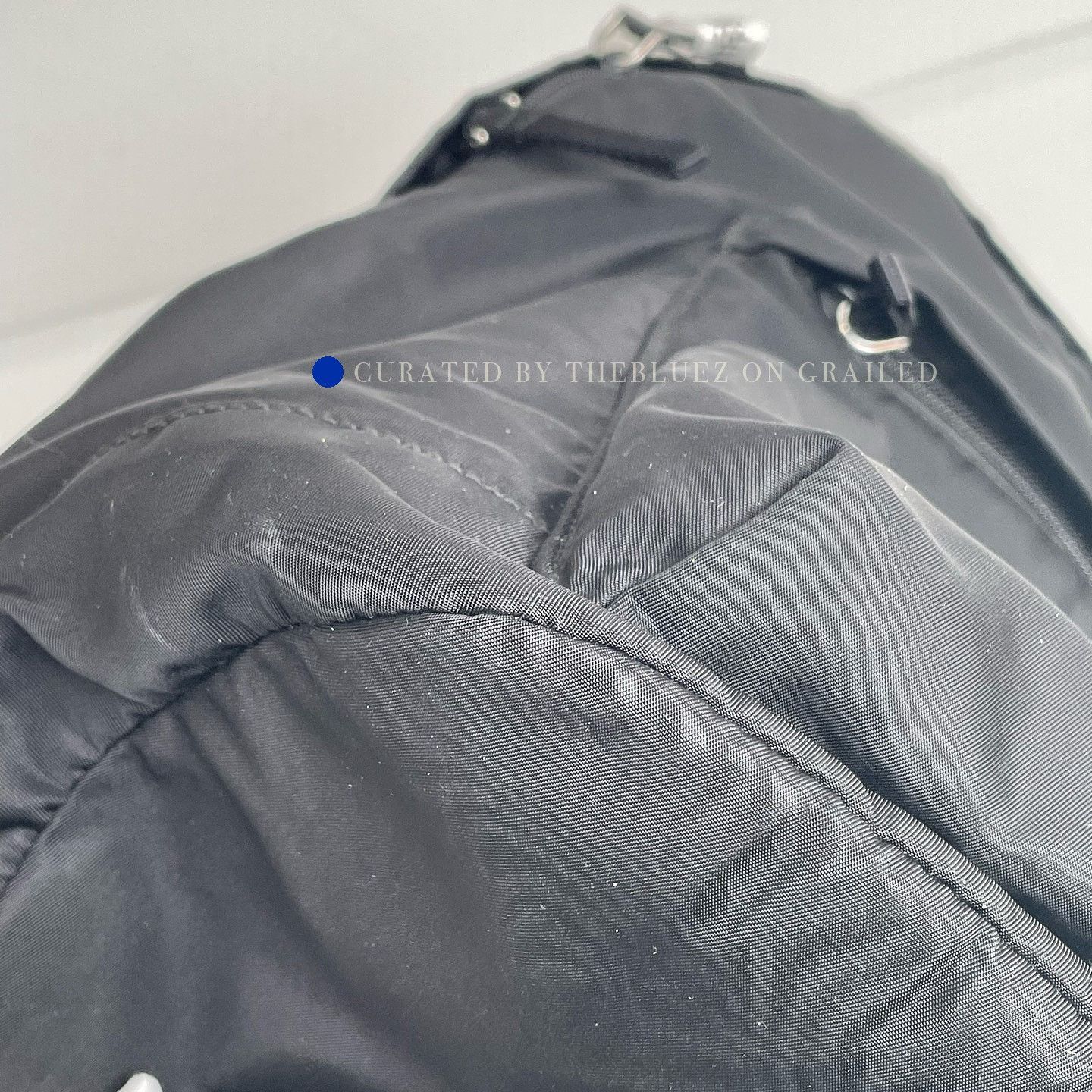 Prada Minimalist Nylon Backpack in Black Size ONE SIZE - 18 Thumbnail