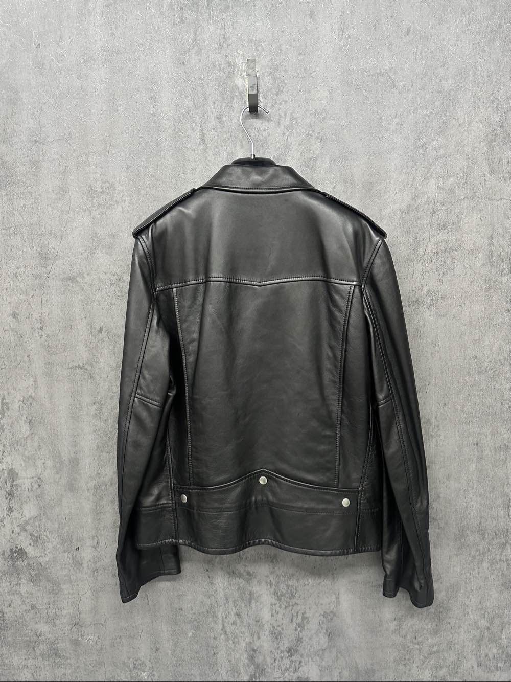Saint Laurent Paris Classic Black Biker Jacket Size L Size US L / EU 52-54 / 3 - 2 Thumbnail