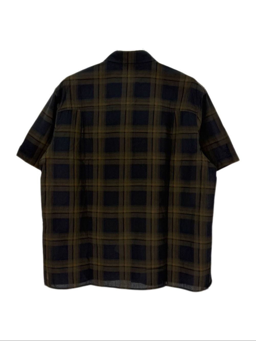 Saint Laurent Paris Multi Plaid Cotton Button-Up Shirt Size US M / EU 48-50 / 2 - 2 Thumbnail