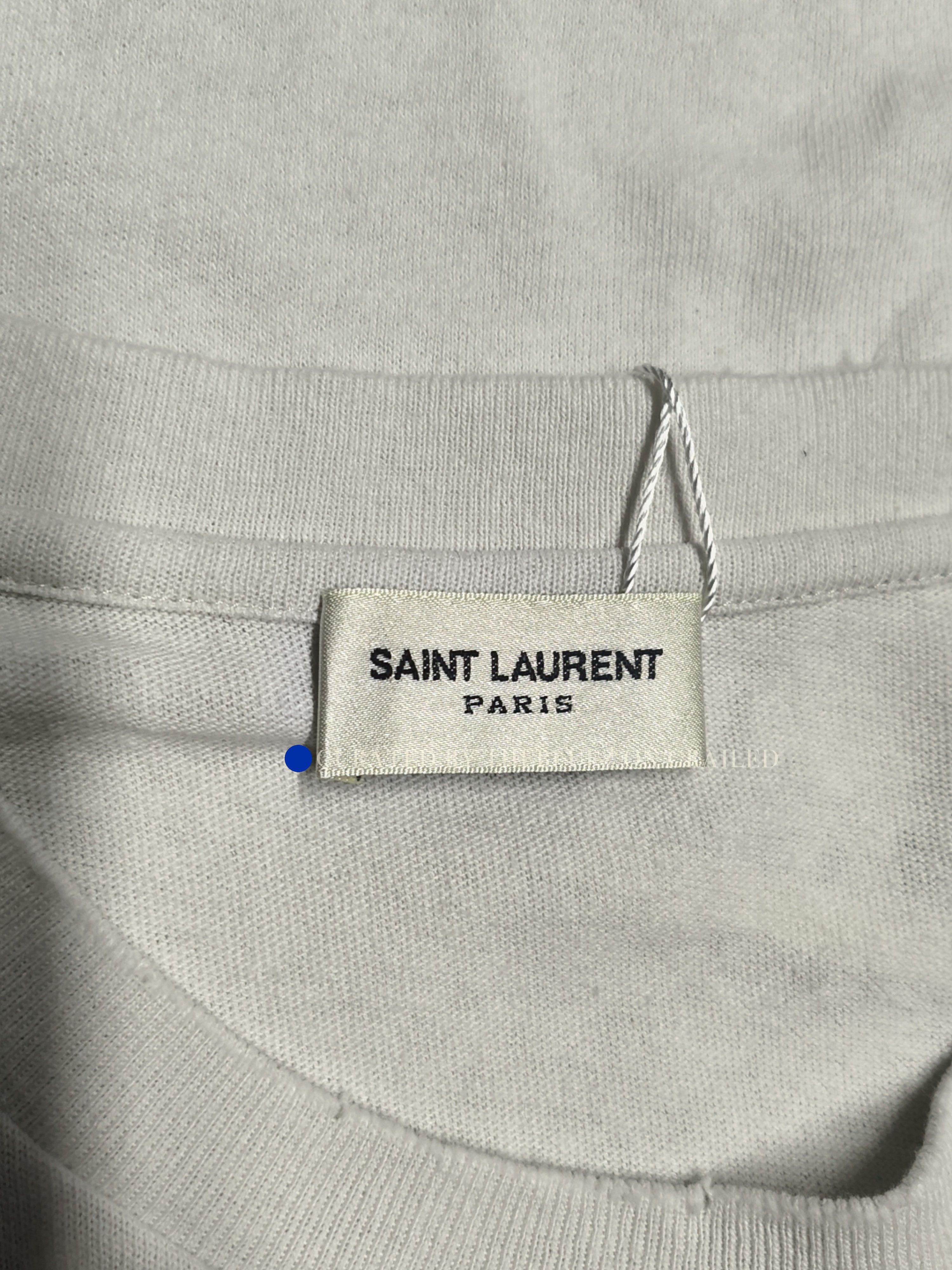 Saint Laurent Paris The Sound of Silence Short Sleeve Tee Size US XS / EU 42 / 0 - 3 Thumbnail