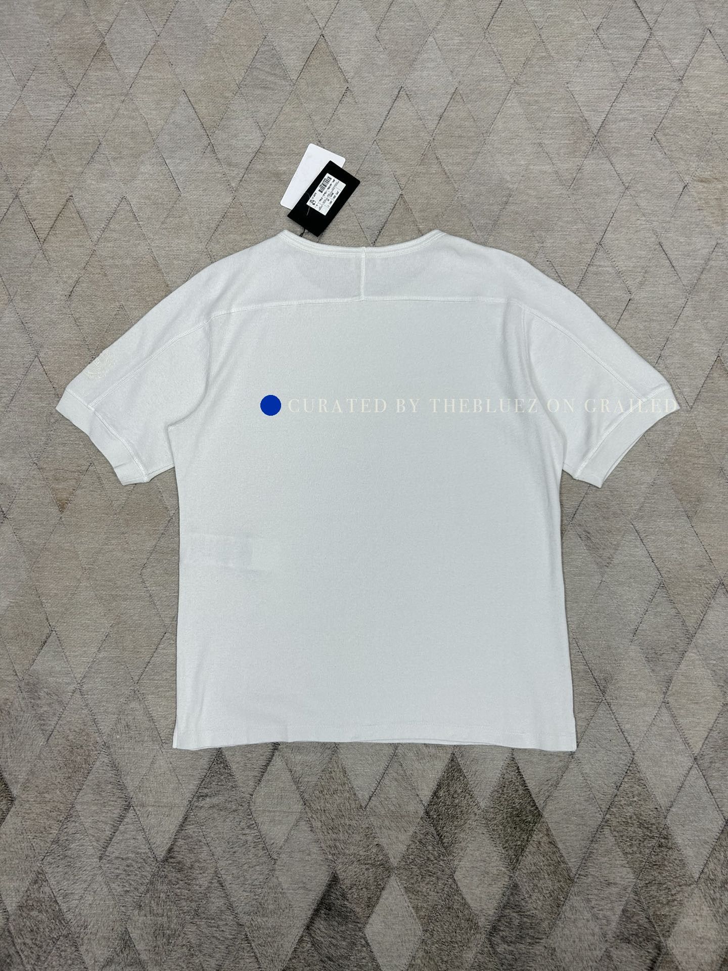 Saint Laurent Paris YSL Logo Short Sleeve Tee in White Size US L / EU 52-54 / 3 - 2 Thumbnail