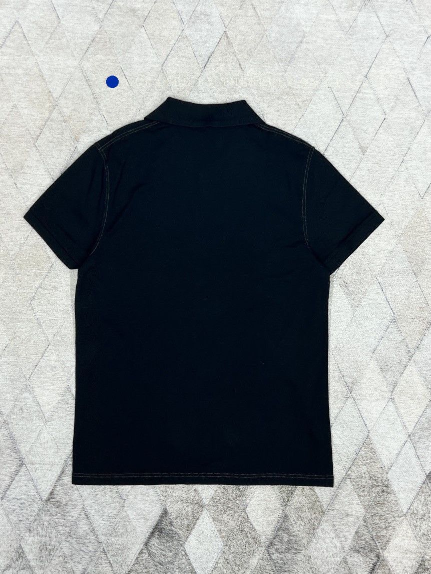 Saint Laurent Paris Small Logo Embroidery Black Polo Shirt Size US S / EU 44-46 / 1 - 2 Thumbnail