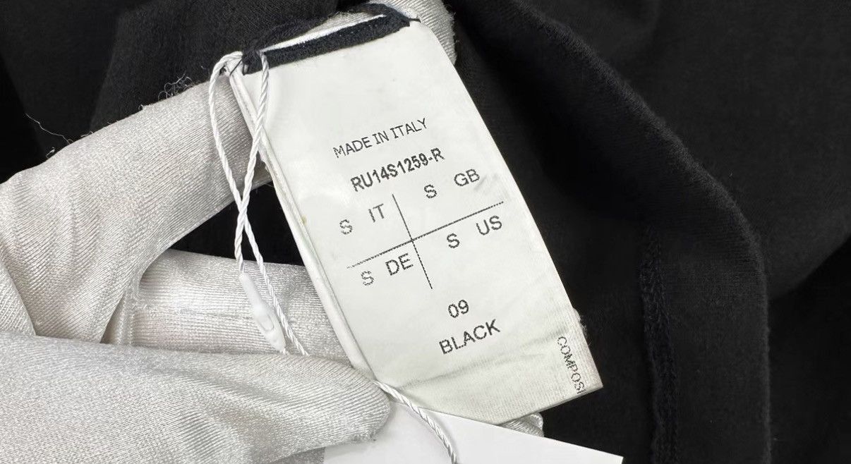 Rick Owens Dark Style Long Sleeve Top in Black Size US S / EU 44-46 / 1 - 5 Thumbnail