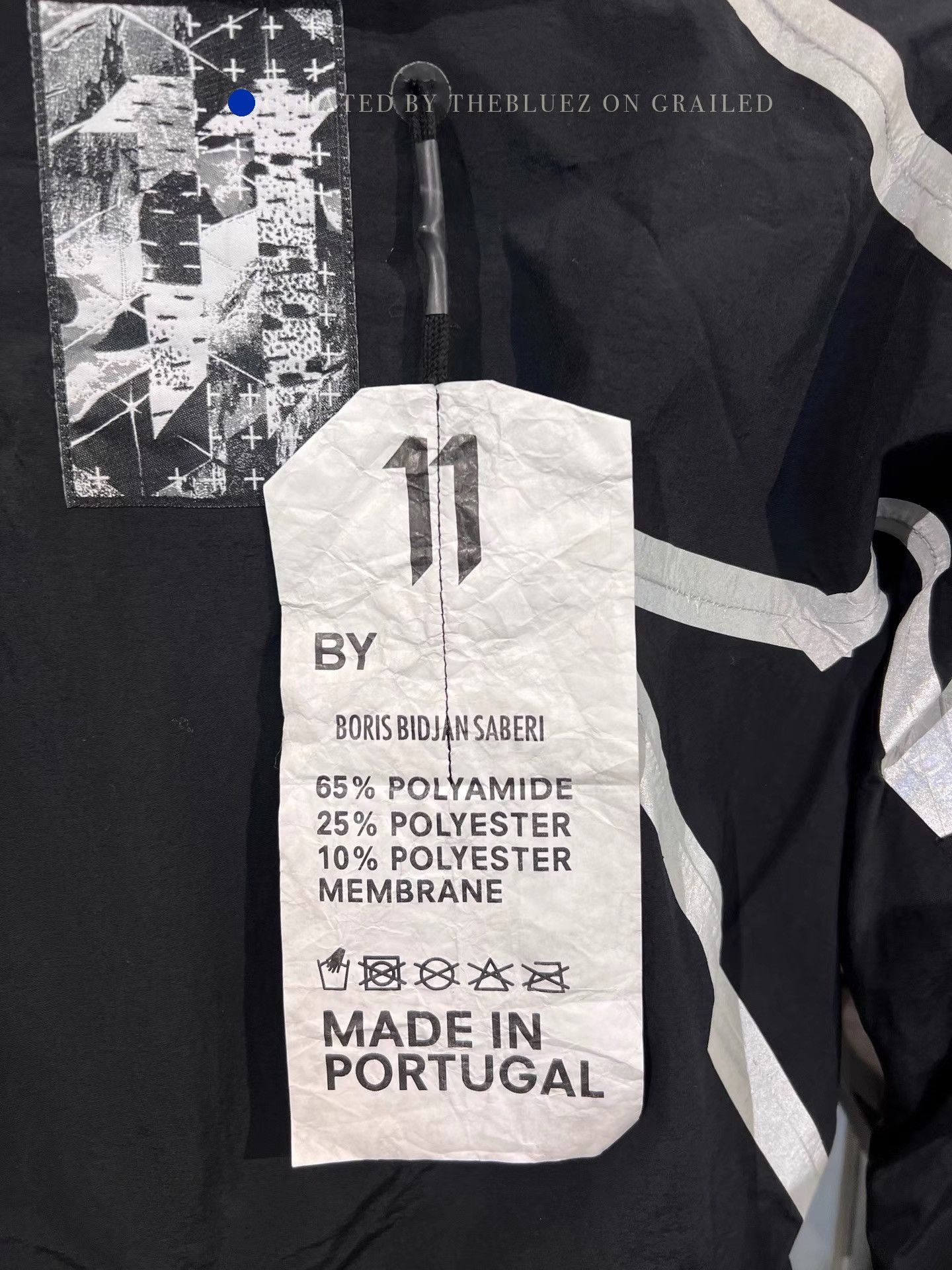 11 By Boris Bidjan Saberi Weatherproof Black Parka in XS Size US XS / EU 42 / 0 - 4 Thumbnail