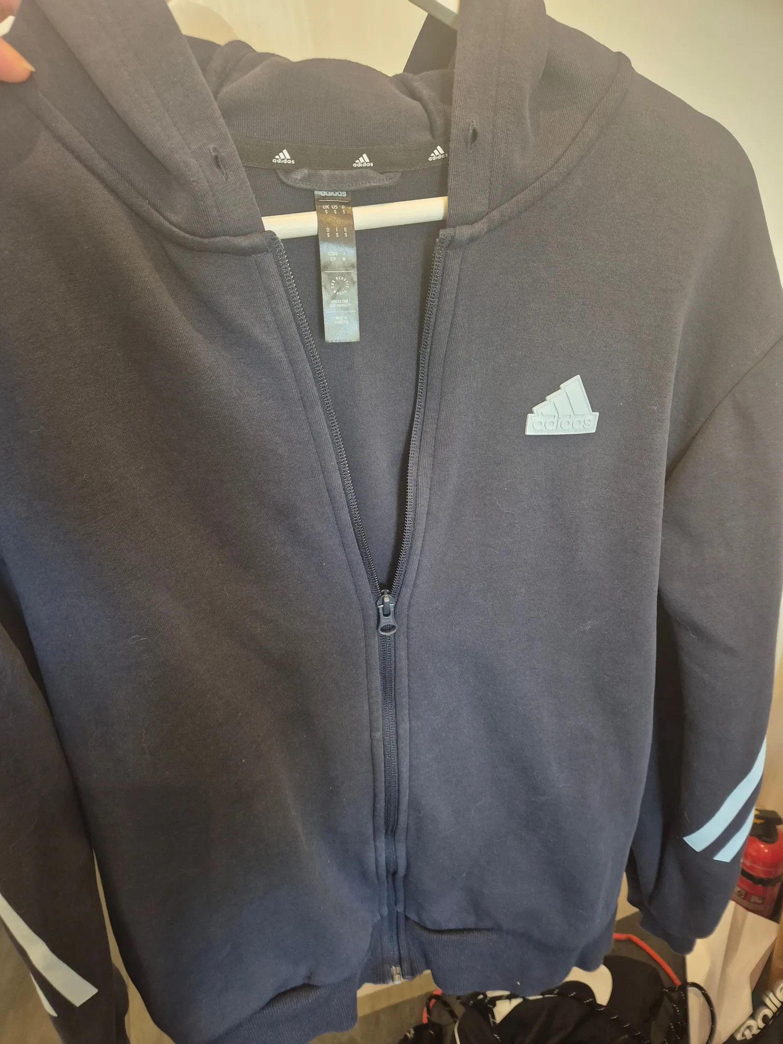 Adidas Adidas Hoodie Size US S / EU 44-46 / 1 - 2 Thumbnail