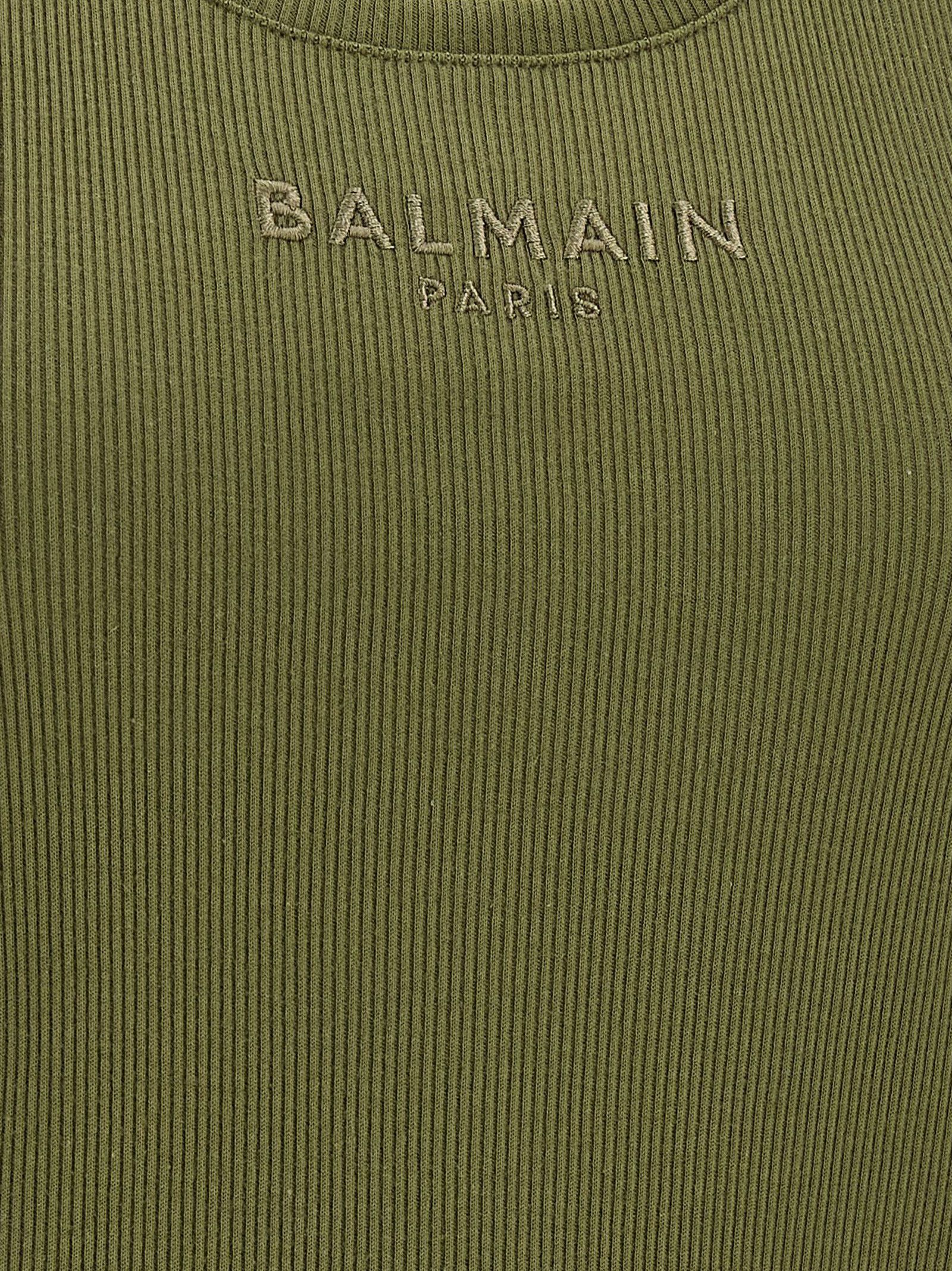 Balmain Logo embroidery tank top Size M / US 6-8 / IT 42-44 - 4 Thumbnail