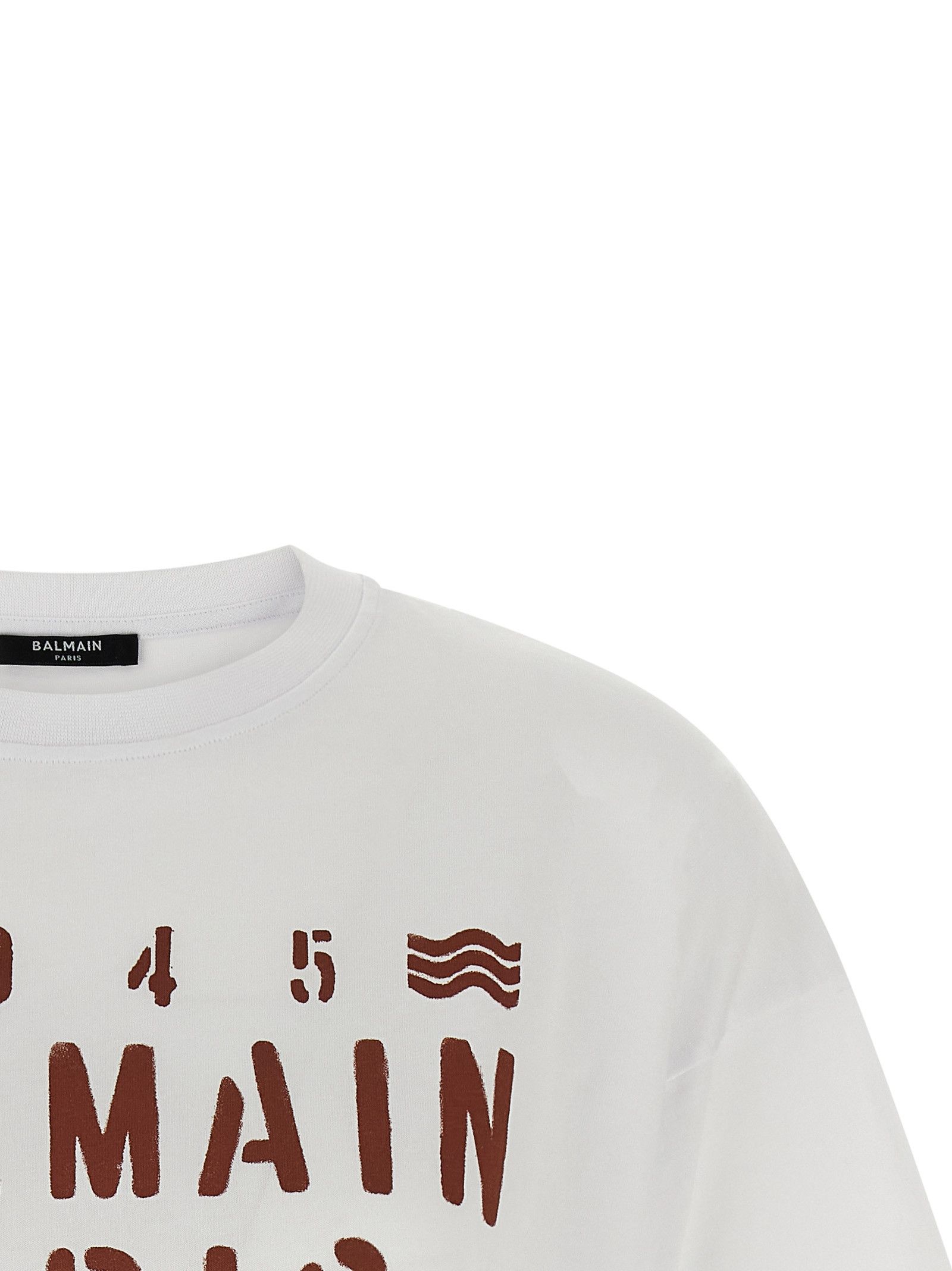 Balmain 'Plage' print T-shirt Size S / US 4 / IT 40 - 3 Thumbnail