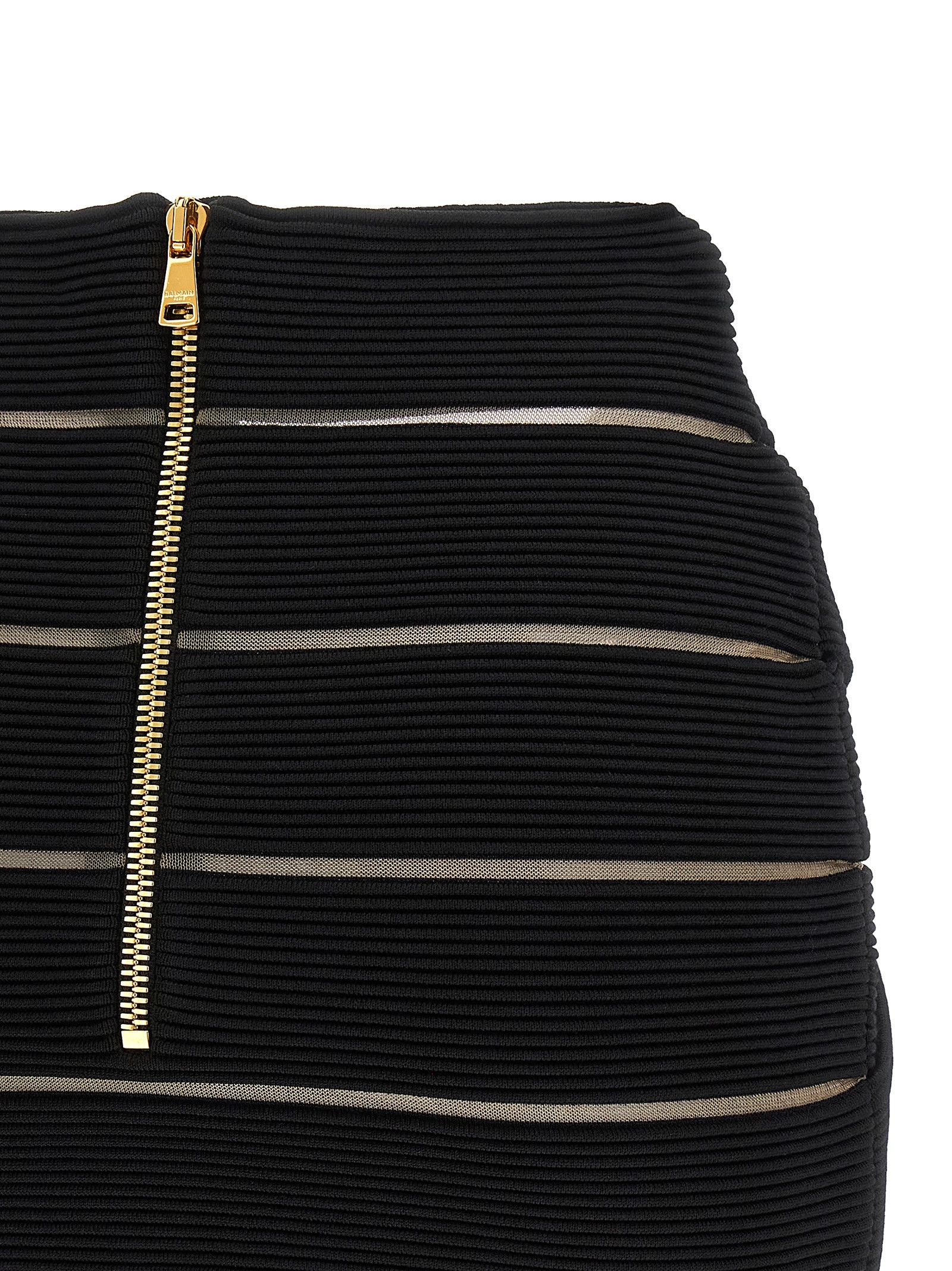 Balmain V-shaped waist skirt Size 28" / US 6 / IT 42 - 4 Thumbnail