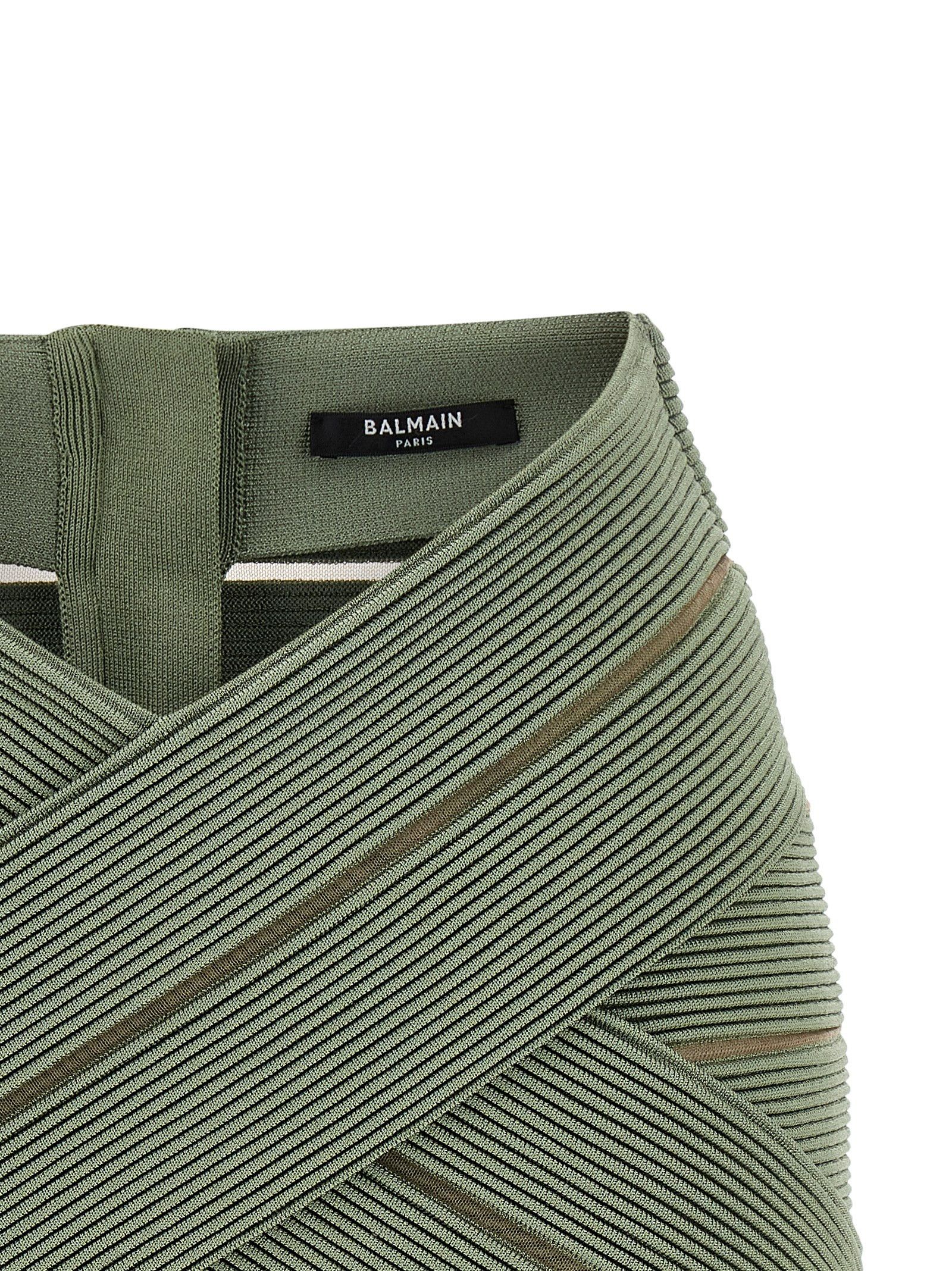 Balmain V-shaped waist skirt Size 27" / US 4 / IT 40 - 3 Thumbnail