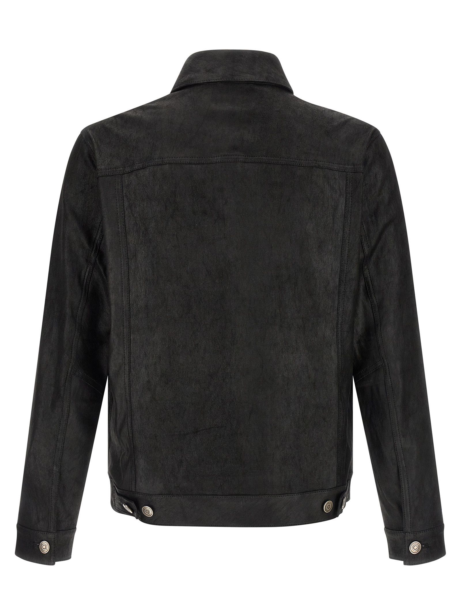 Giorgio Brato Leather jacket Size US XXL / EU 58 / 5 - 2 Thumbnail