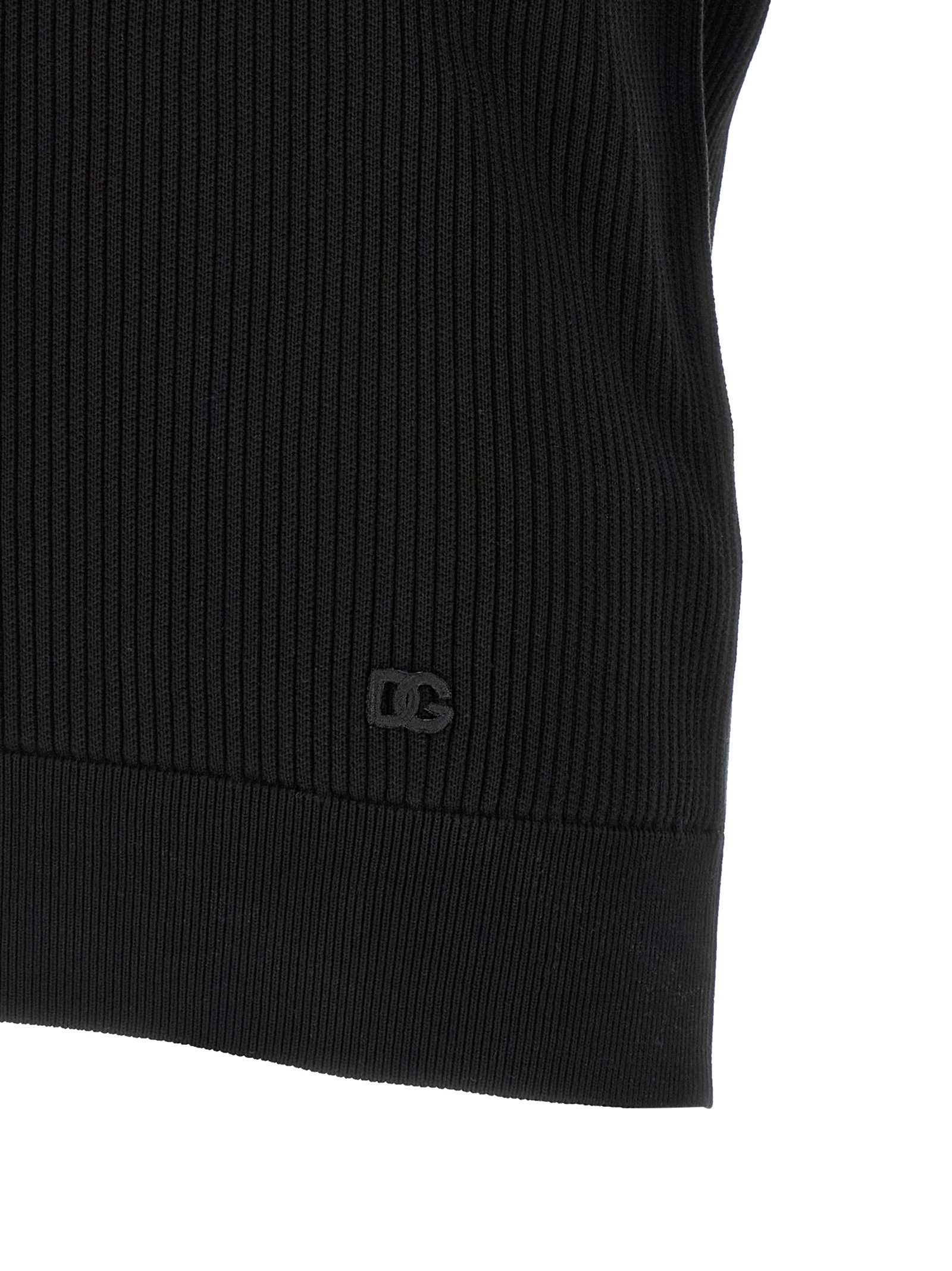 Dolce & Gabbana Micro-ribbed polo shirt Size US L / EU 52-54 / 3 - 4 Thumbnail