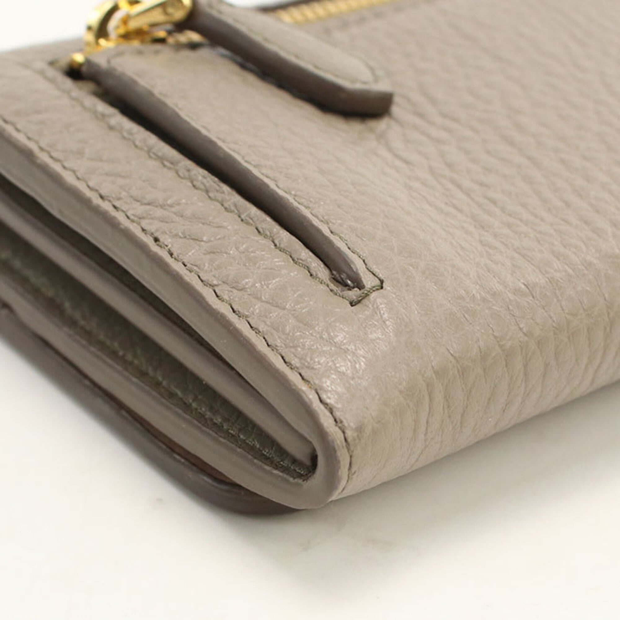Prada PRADA Women's Bi-fold Long Wallet 1MH132, Gray Size ONE SIZE - 7 Thumbnail