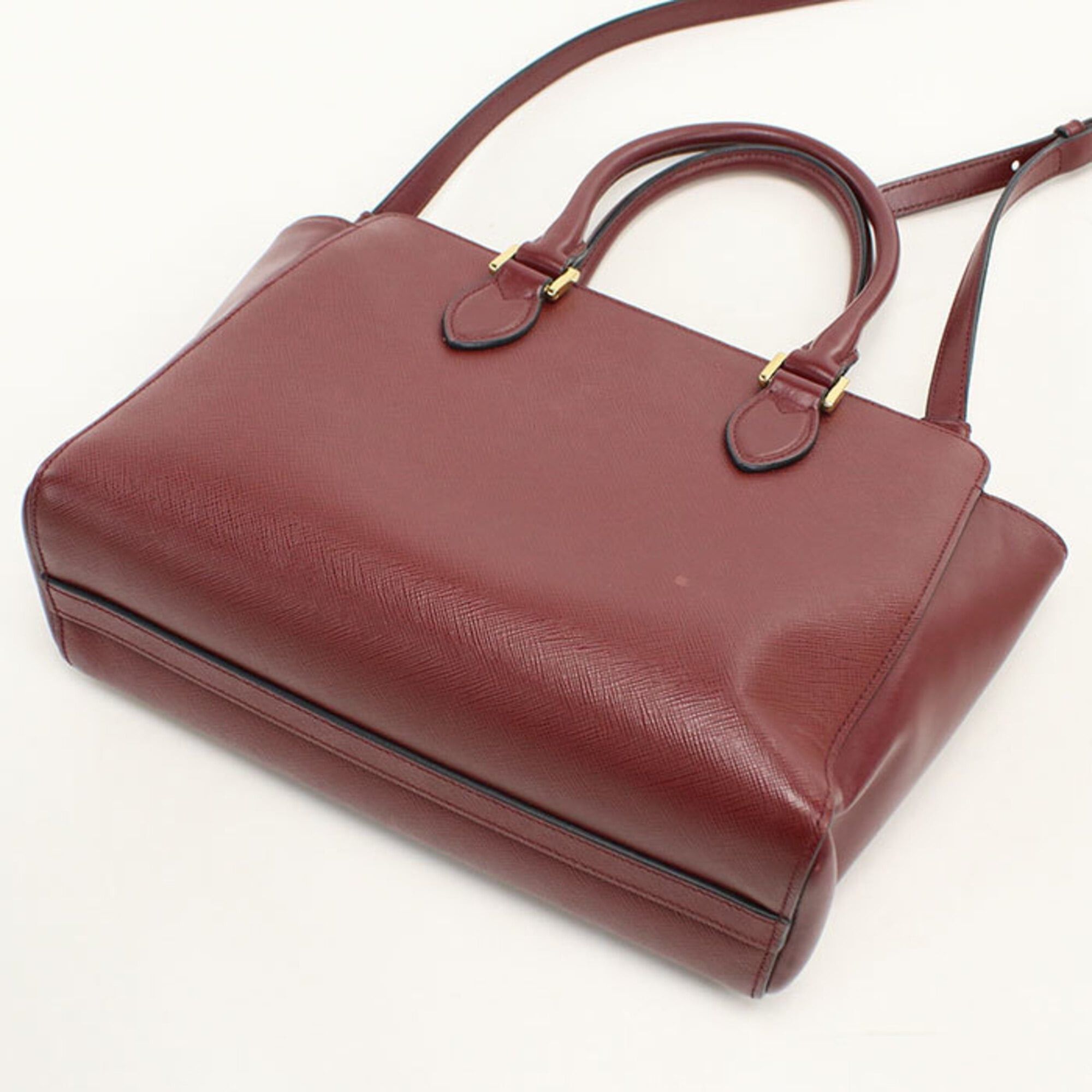 Prada Prada Tote Bag 1BA113 2-Way Women's Wine Red Size ONE SIZE - 2 Thumbnail
