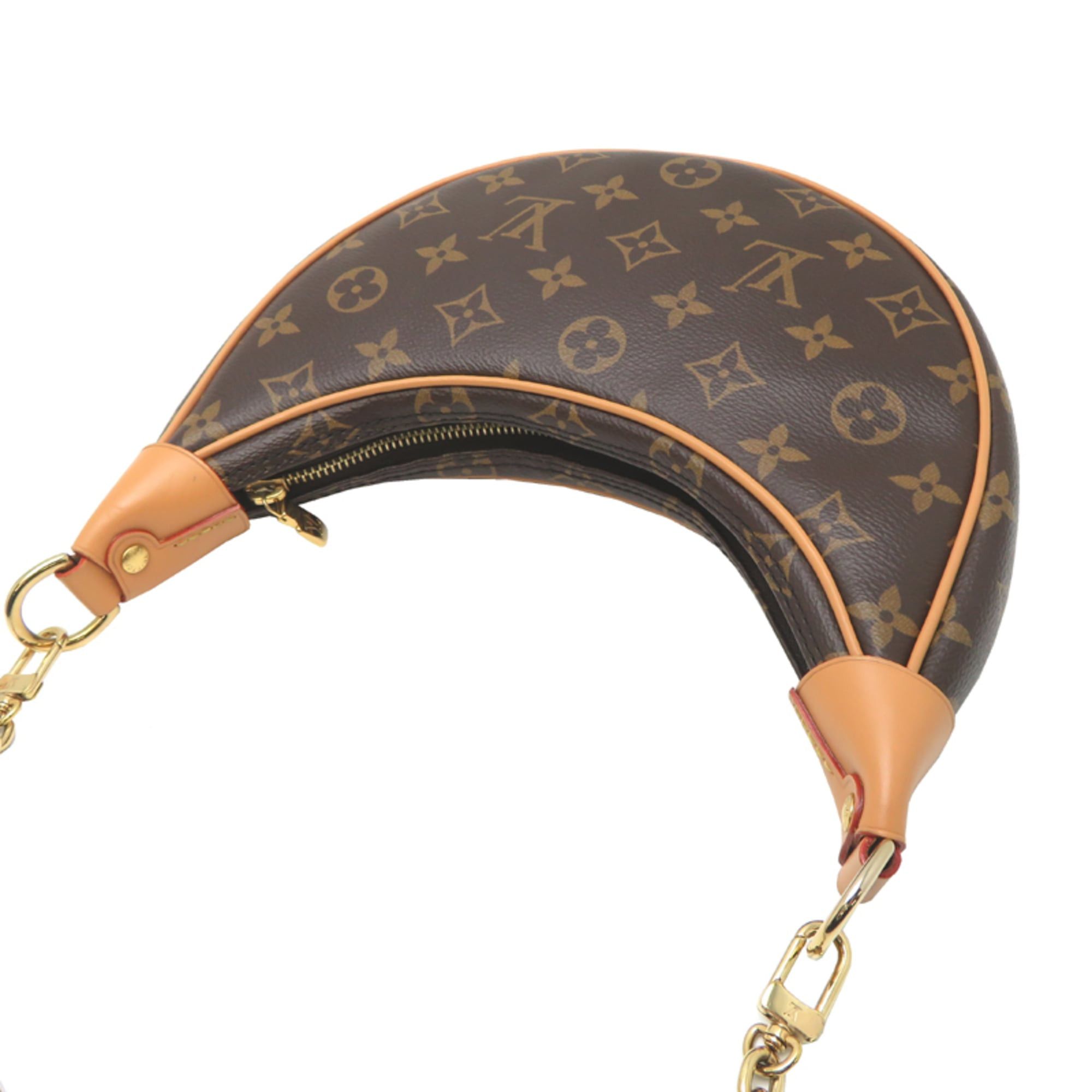 Louis Vuitton Louis Vuitton Loop Women's Handbag M81098 Monogram Brown Size ONE SIZE - 4 Thumbnail