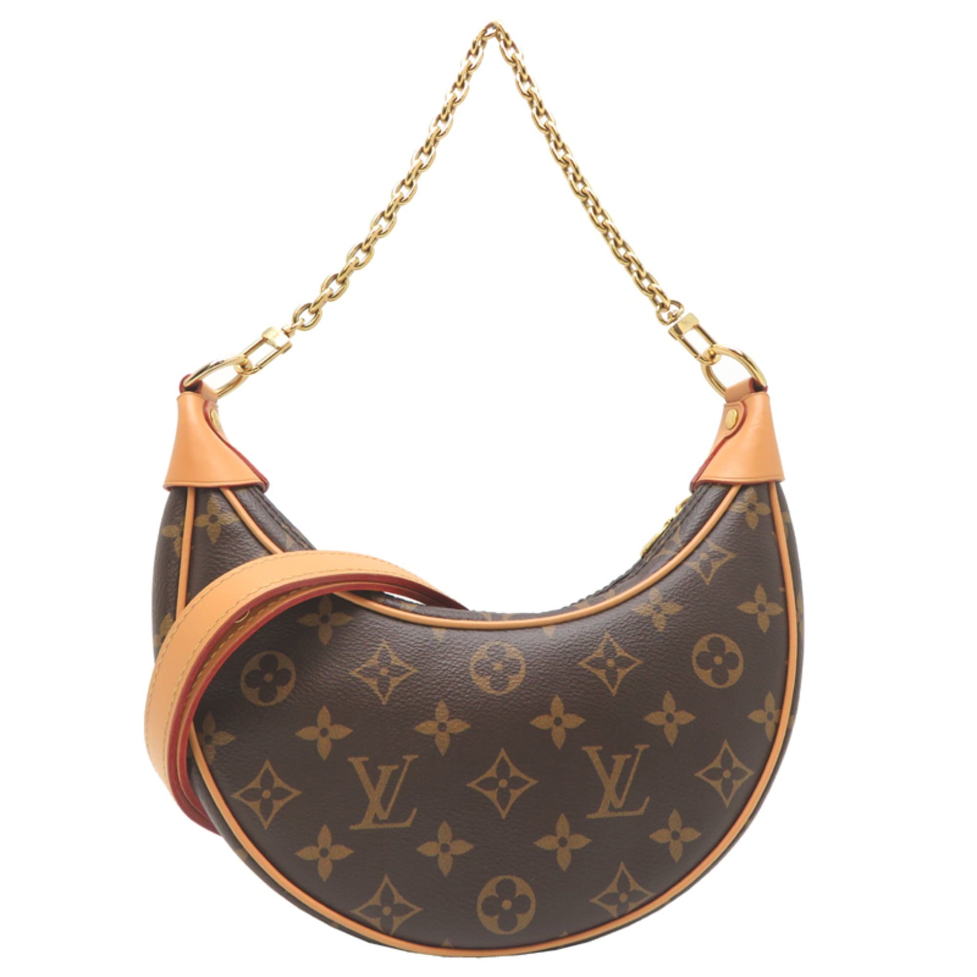 Louis Vuitton Louis Vuitton Loop Women's Handbag M81098 Monogram Brown Size ONE SIZE - 2 Thumbnail