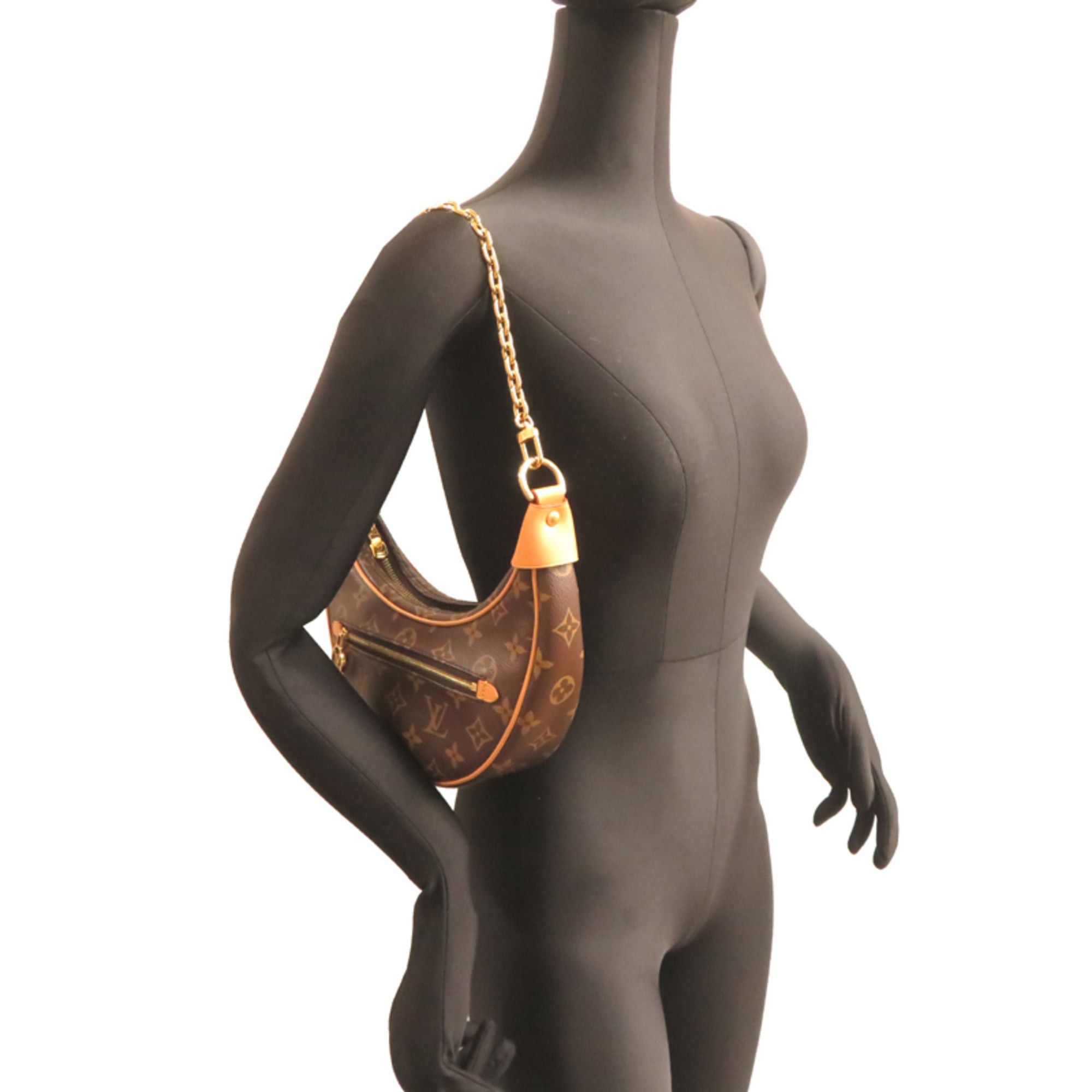Louis Vuitton Louis Vuitton Loop Women's Handbag M81098 Monogram Brown Size ONE SIZE - 7 Thumbnail
