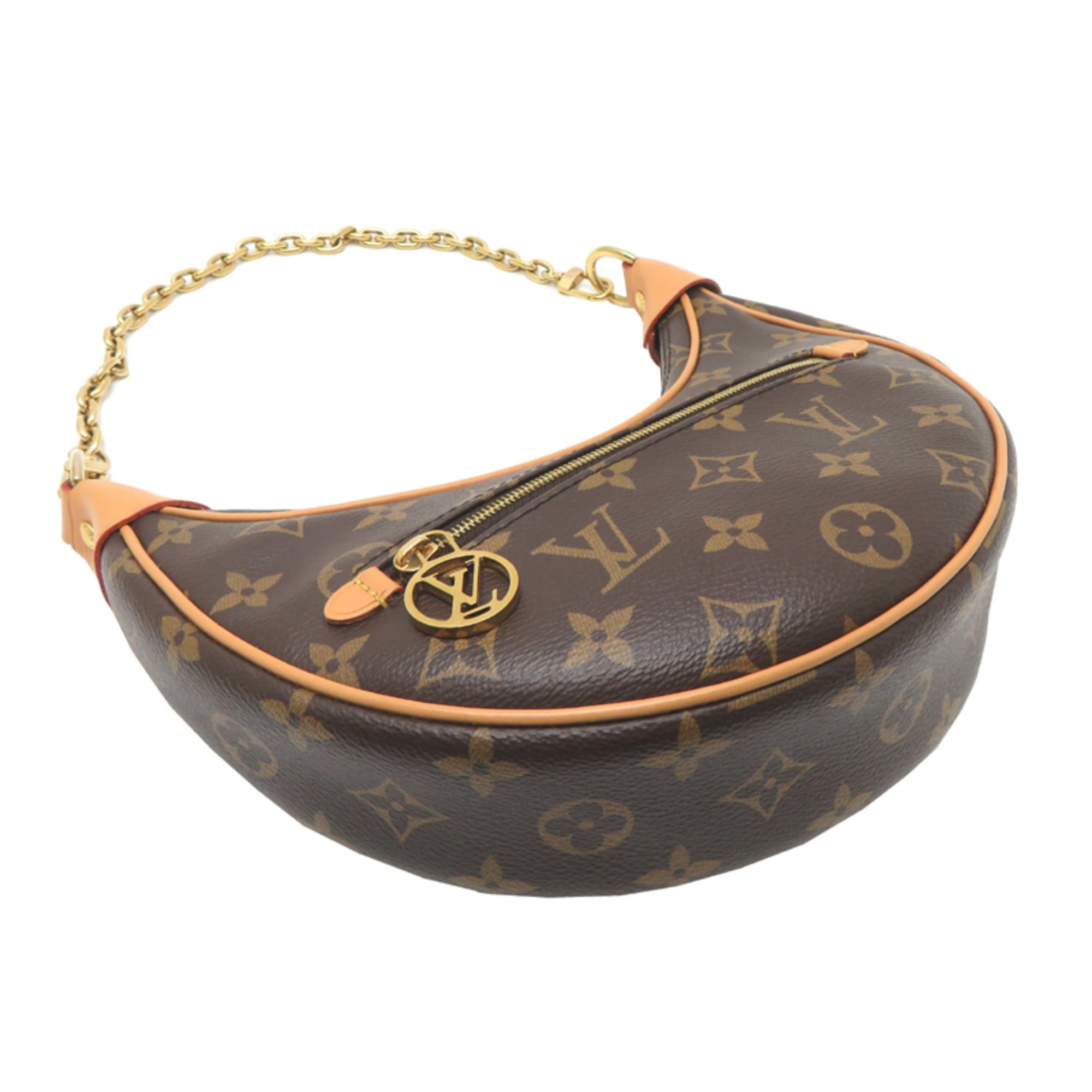 Louis Vuitton Louis Vuitton Loop Women's Handbag M81098 Monogram Brown Size ONE SIZE - 3 Thumbnail