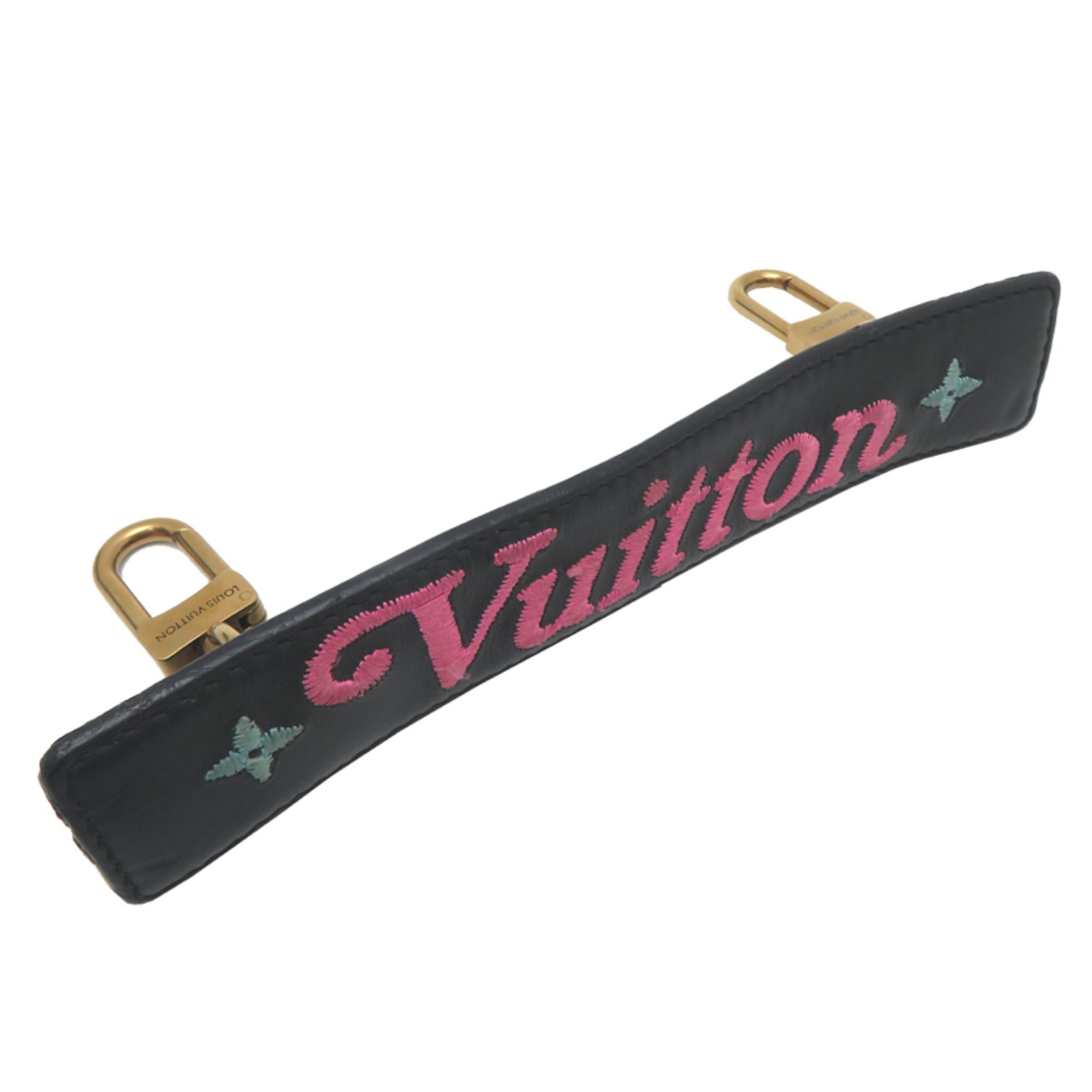 Louis Vuitton Louis Vuitton New Wave Chain Bag, Women's Handbag, M52564 (Discontinued), Leather, Black Size ONE SIZE - 9 Thumbnail